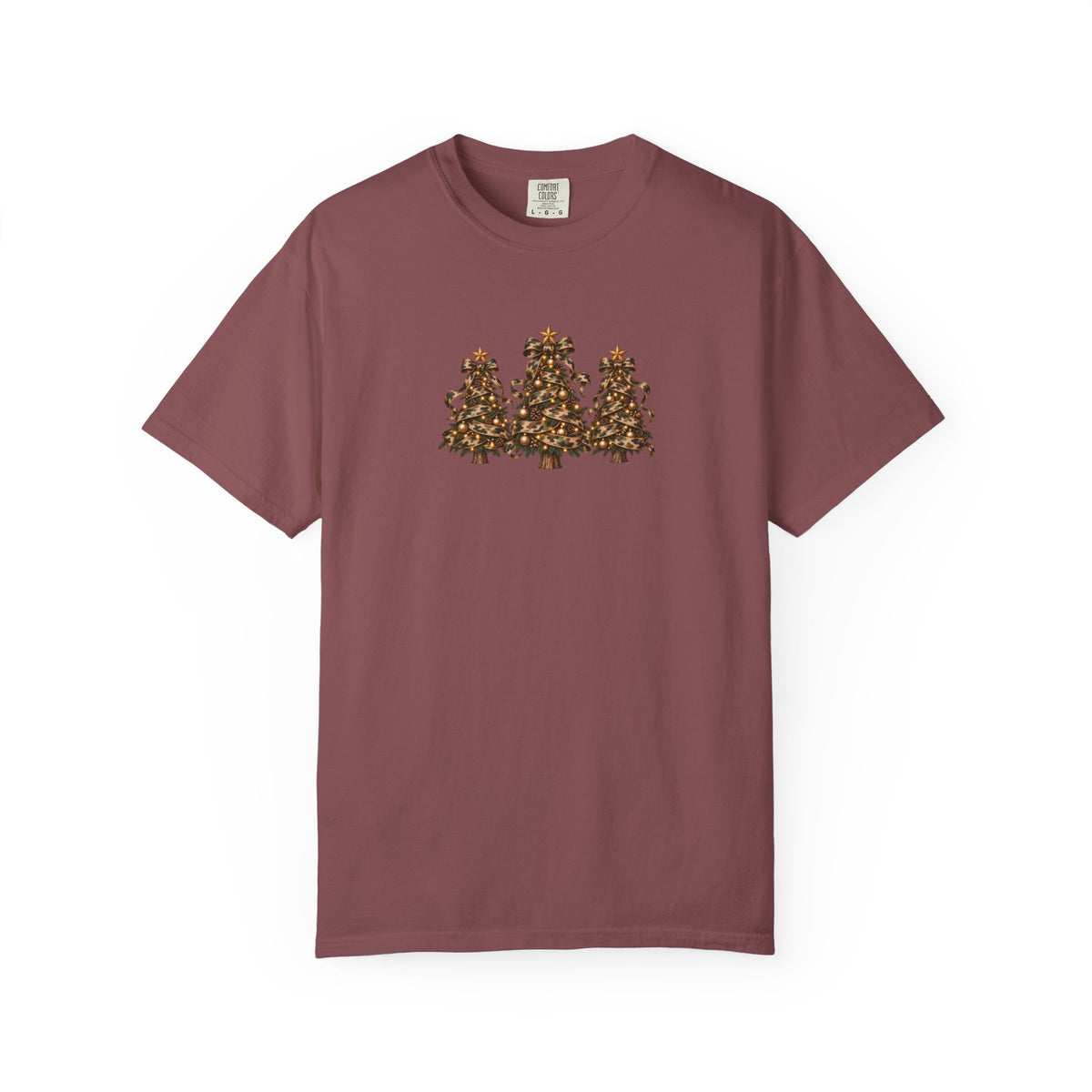 Camo Christmas Trees Shirt | Comfort Colors Holiday Tee