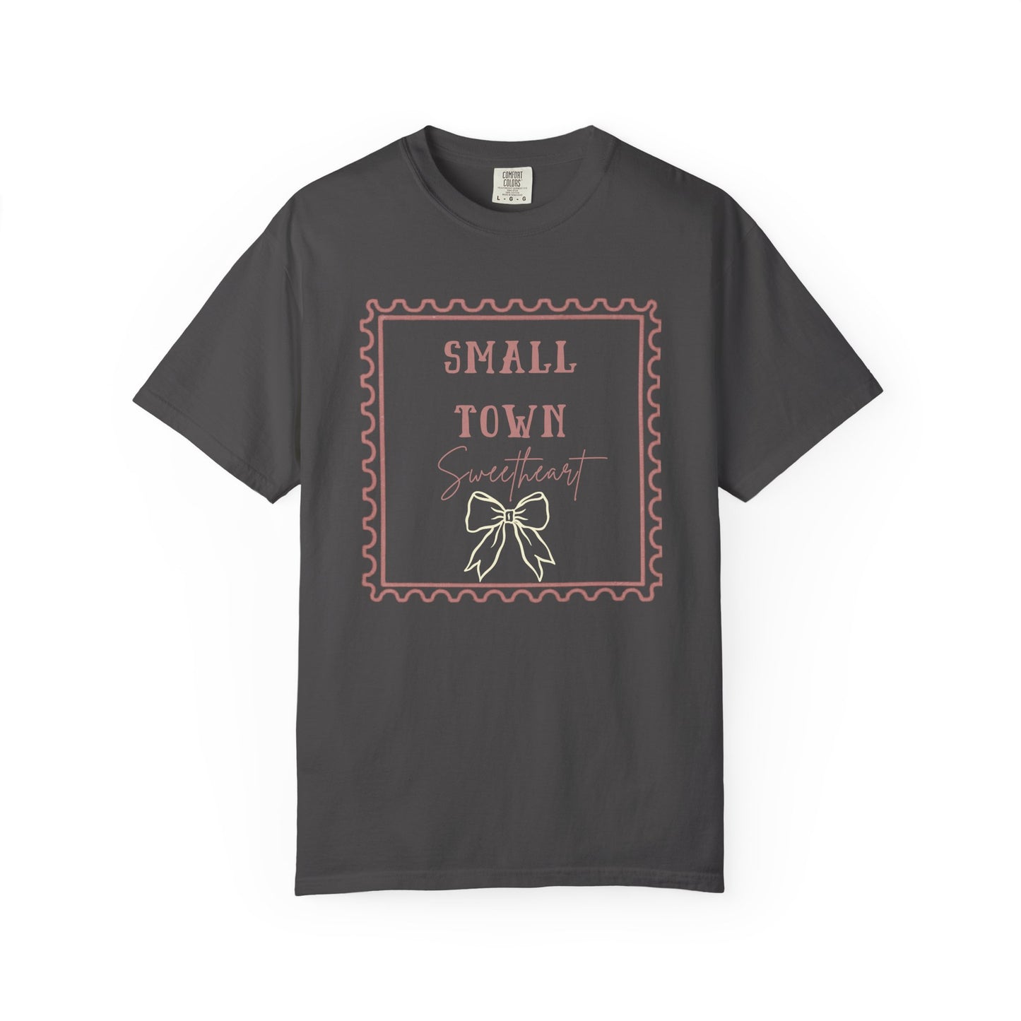 Small Town Sweetheart Shirt | Western Bow Graphic Tee | Country Girl Shirt | Cute Southern Tee | Comfort Colors Shirt | Wild Reed Apparel