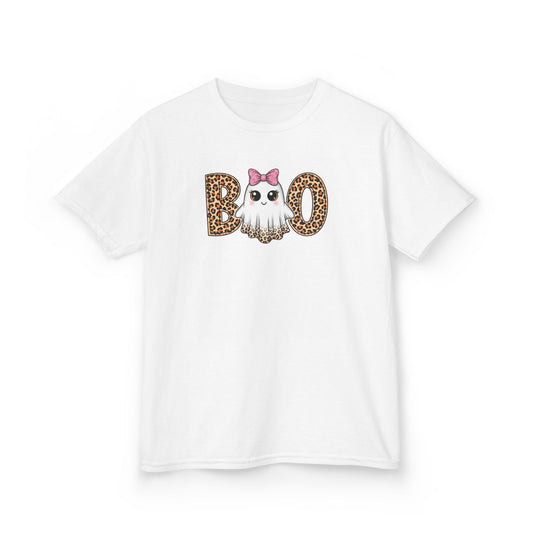 BOO Ghost Kids Halloween T-Shirt