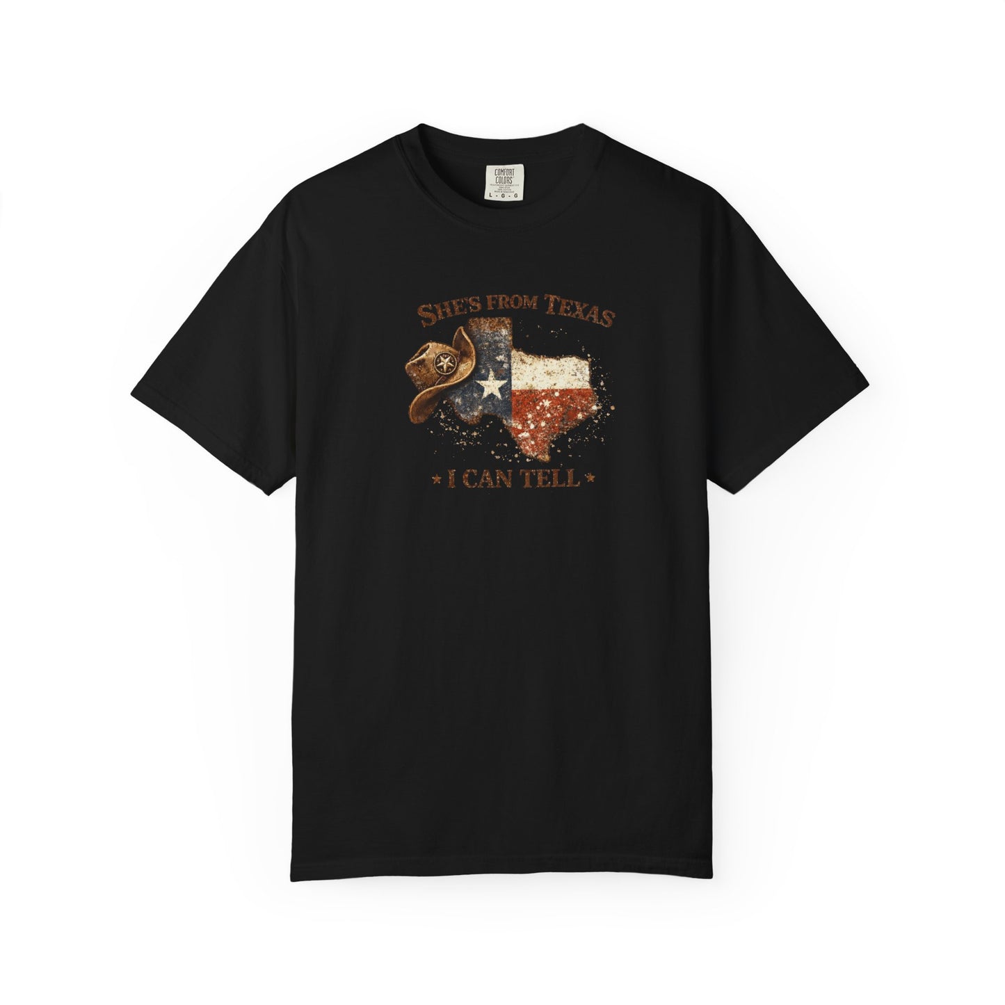 She’s From Texas I Can Tell Shirt | Vintage Texas Graphic Tee