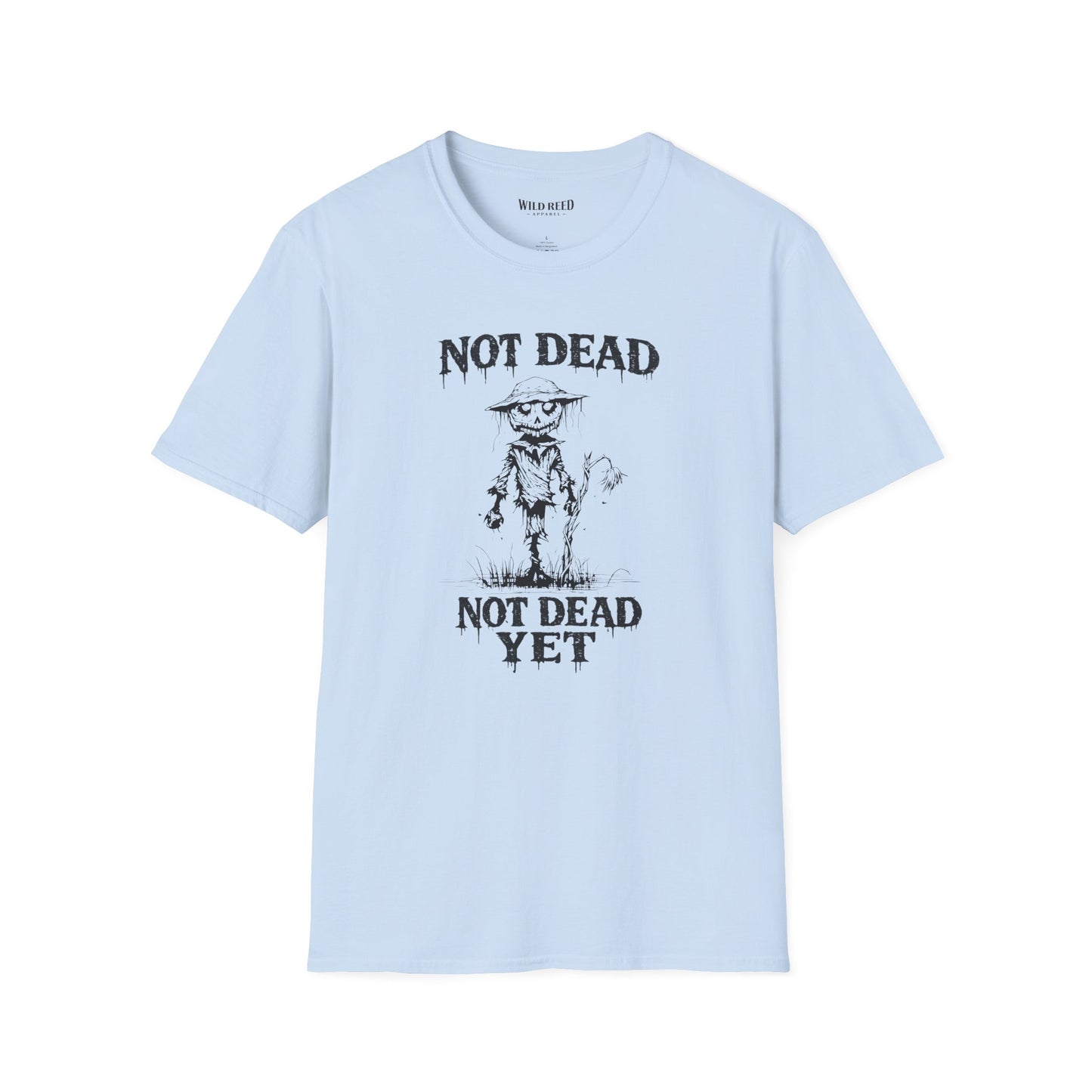 Not Dead Yet Scarecrow Halloween T-Shirt