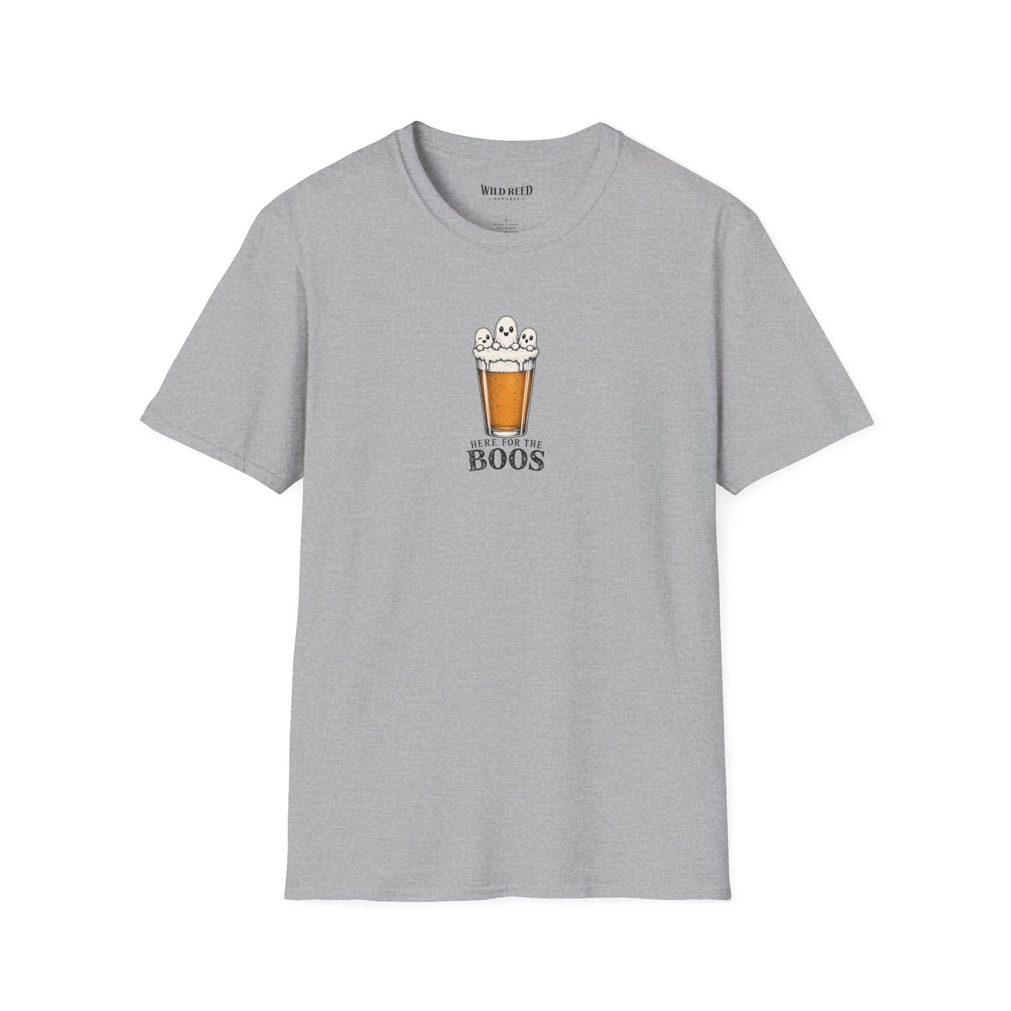 Here for the Boos Ghost Beer Halloween T-Shirt