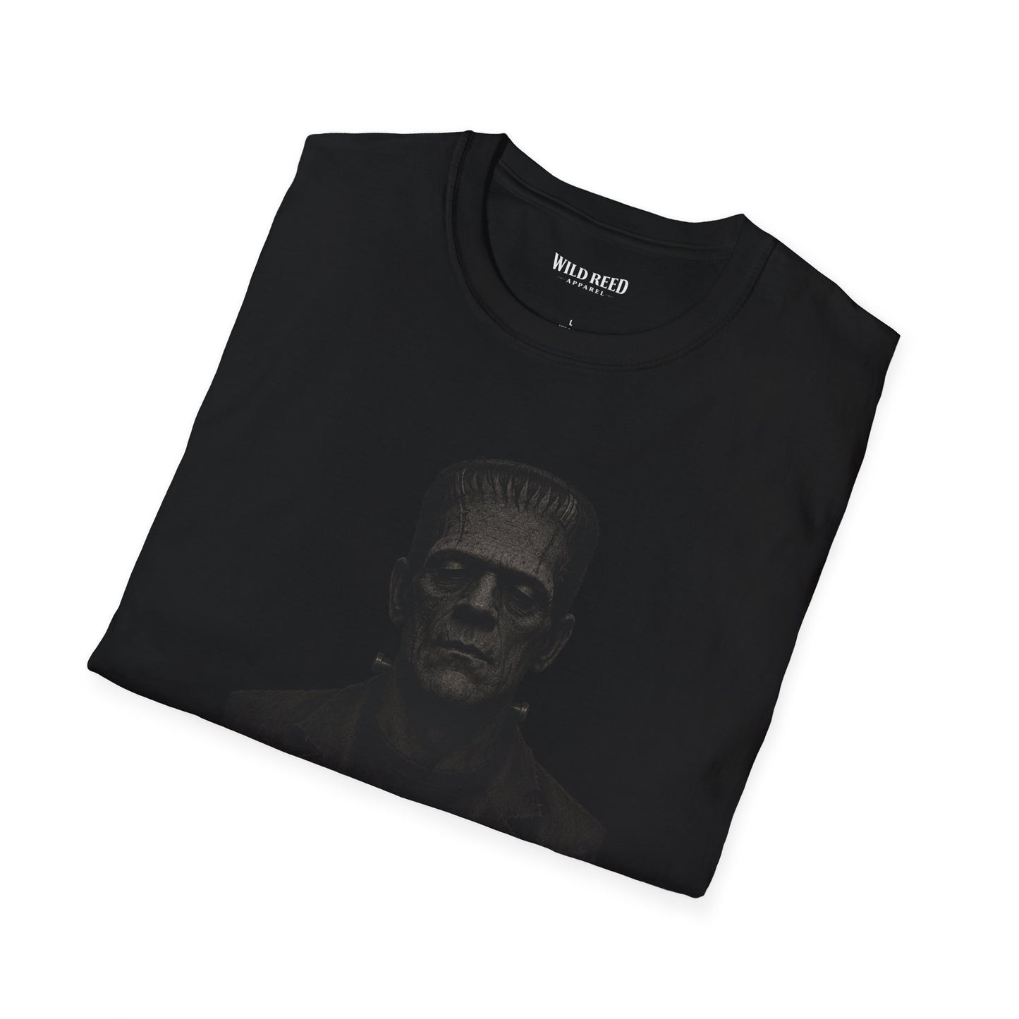 Frankenstein’s Monster Stealth Black-on-Black Graphic Tee