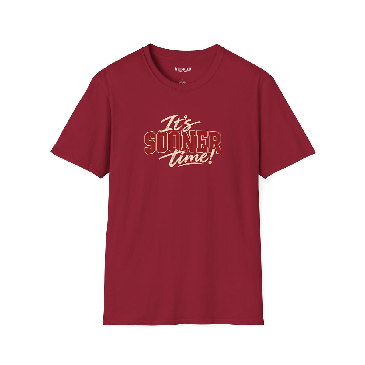 It's Sooner Time Vintage Oklahoma Football Graphic Tee