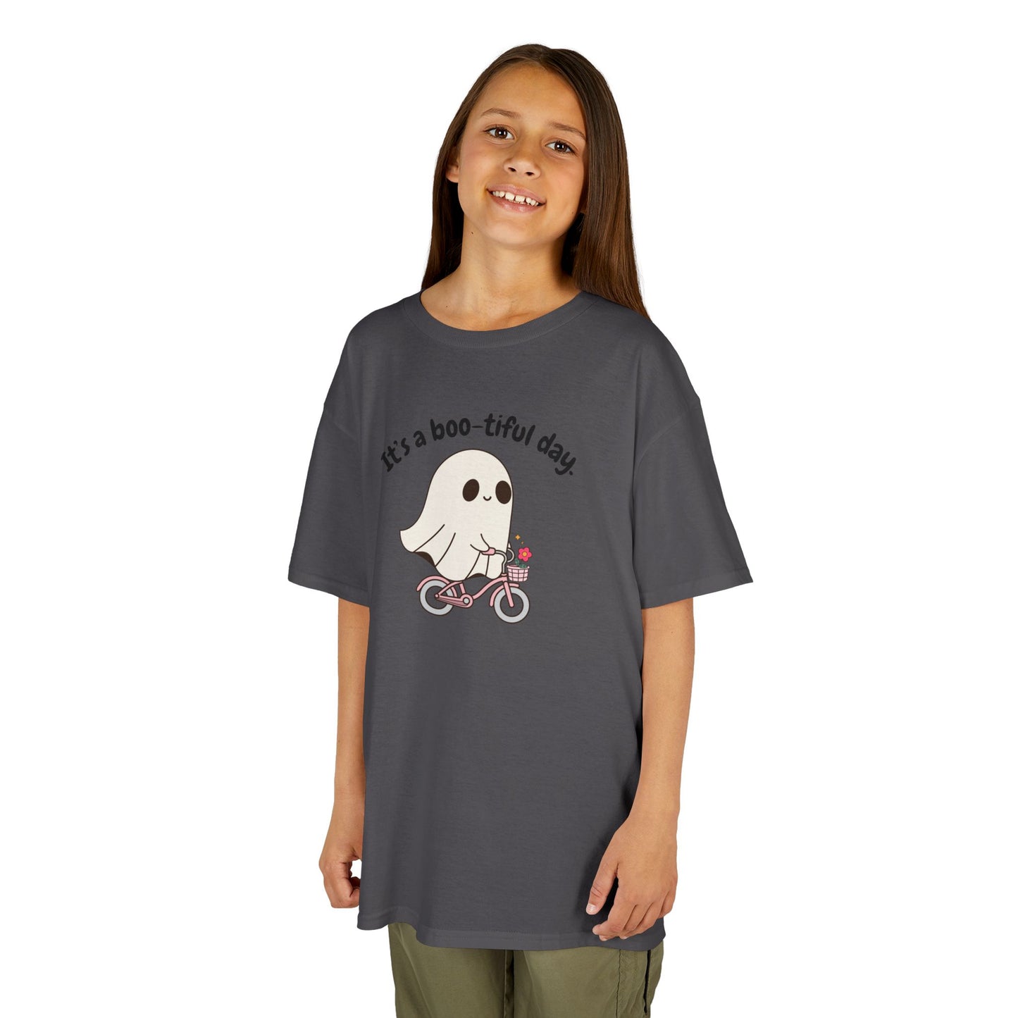 It’s a Boo-tiful Day Ghost Kids Halloween T-Shirt
