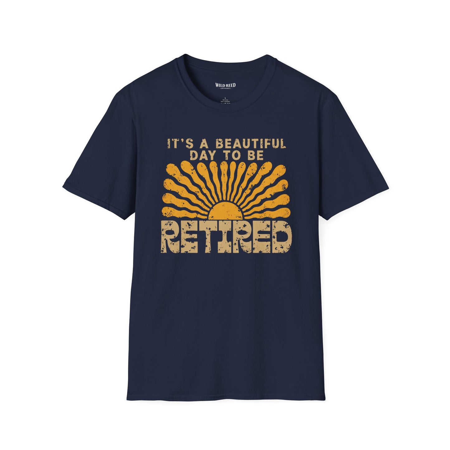 Retired Shirt, It's a Beautiful Day to Be Retired, Funny Retirement Gift, Retirement Party Shirt, Retiree Tee for Men Women