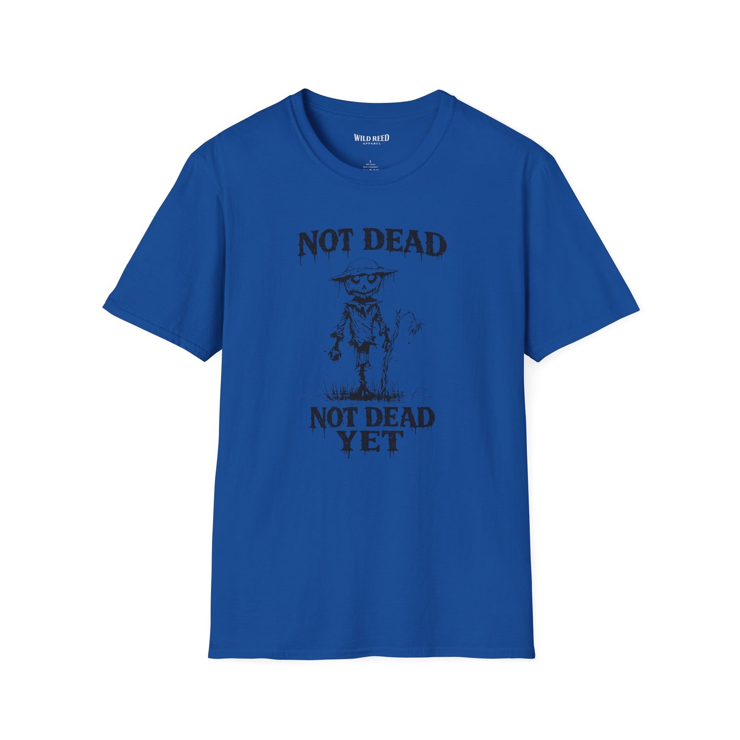 Not Dead Yet Scarecrow Halloween T-Shirt