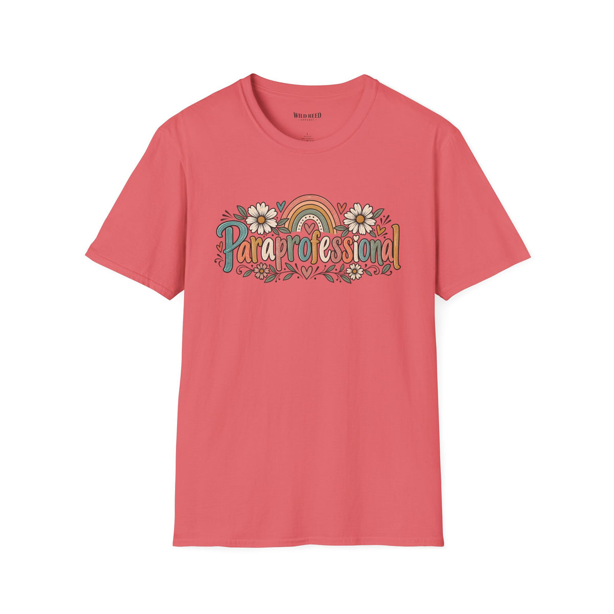 Paraprofessional Boho Graphic Tee | Paraeducator School Staff Shirt