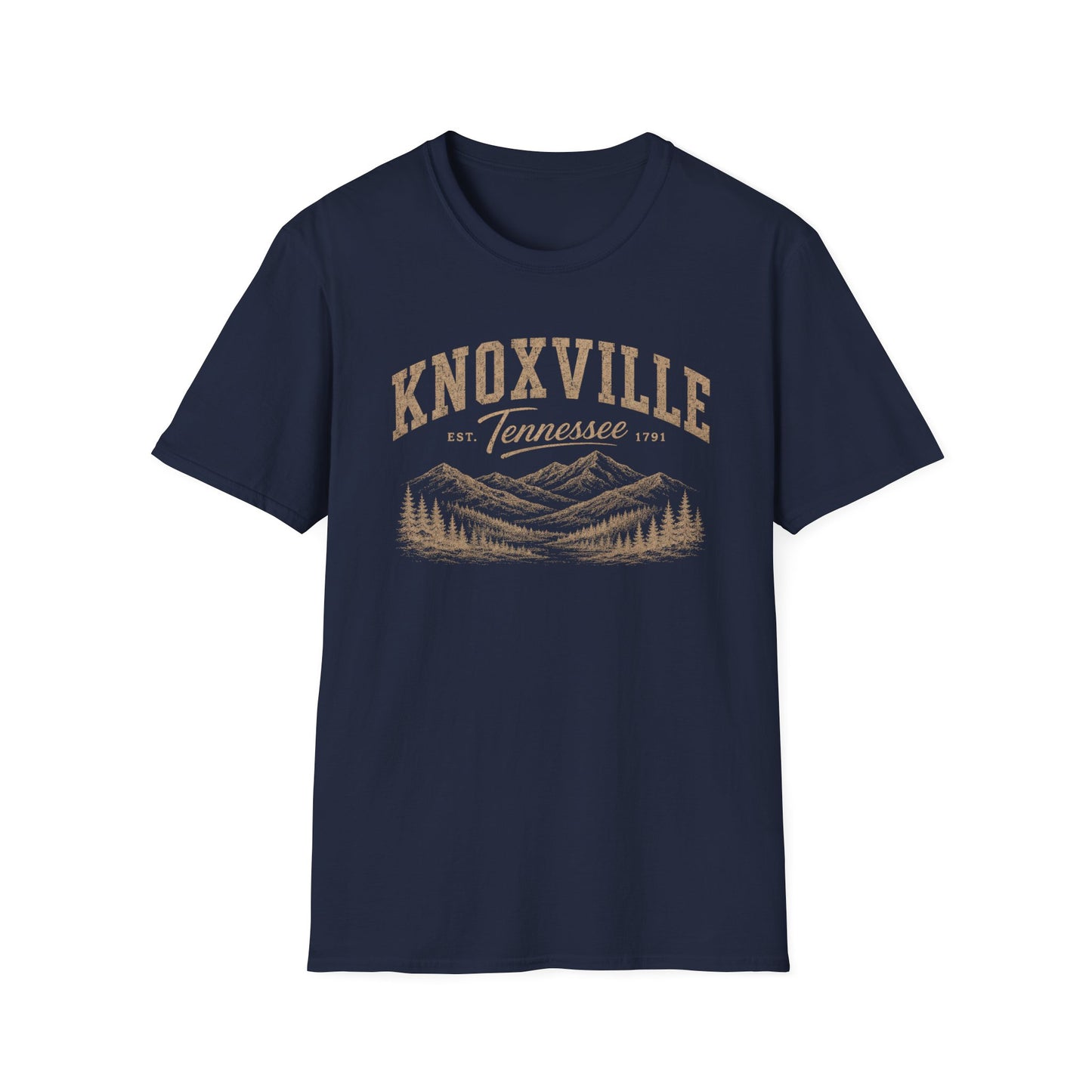 Knoxville Tennessee Smoky Mountains Vintage Grafik-T-Shirt