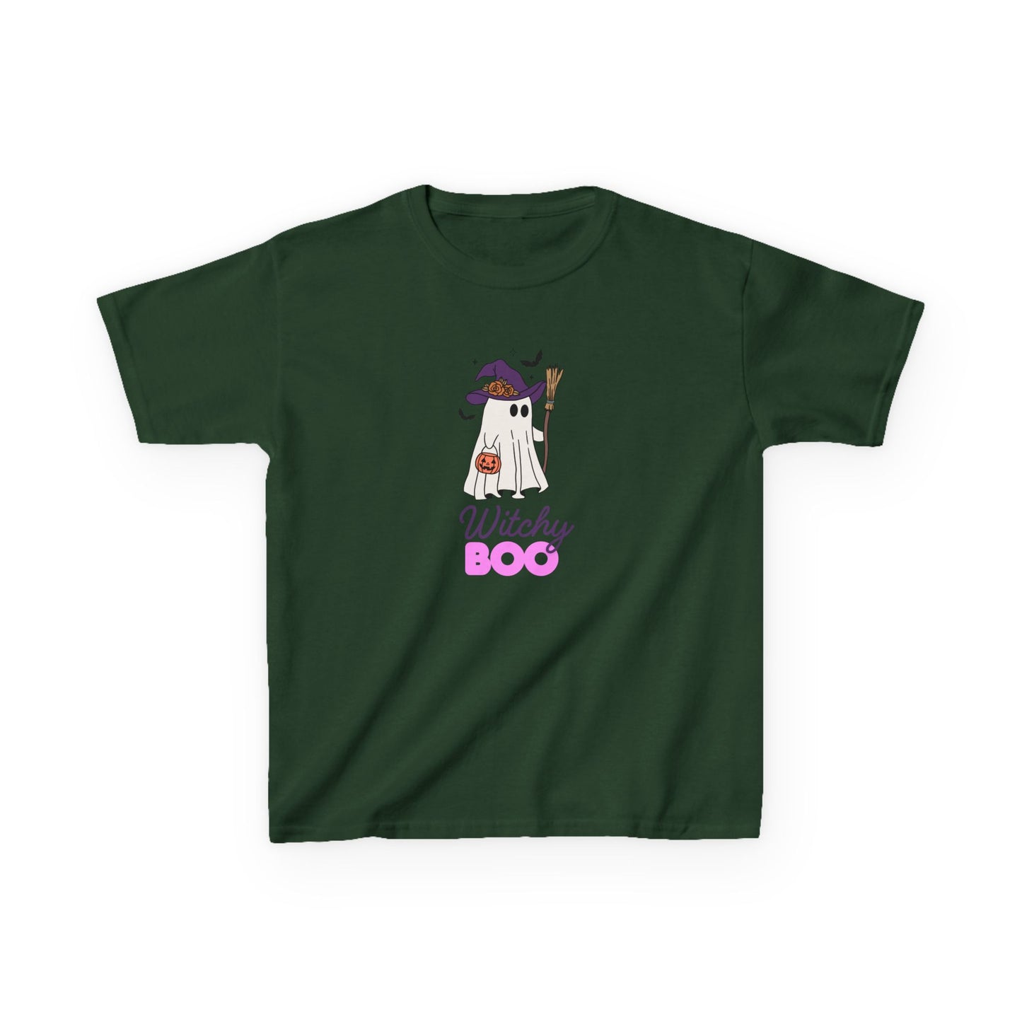 Lil’ Witch Boo Crew Kids Halloween T-Shirt