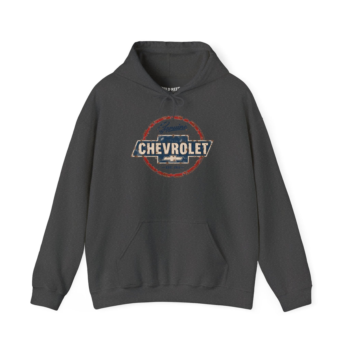 Vintage Genuine Chevrolet Graphic Hoodie | Retro Classic Car Sweatshirt