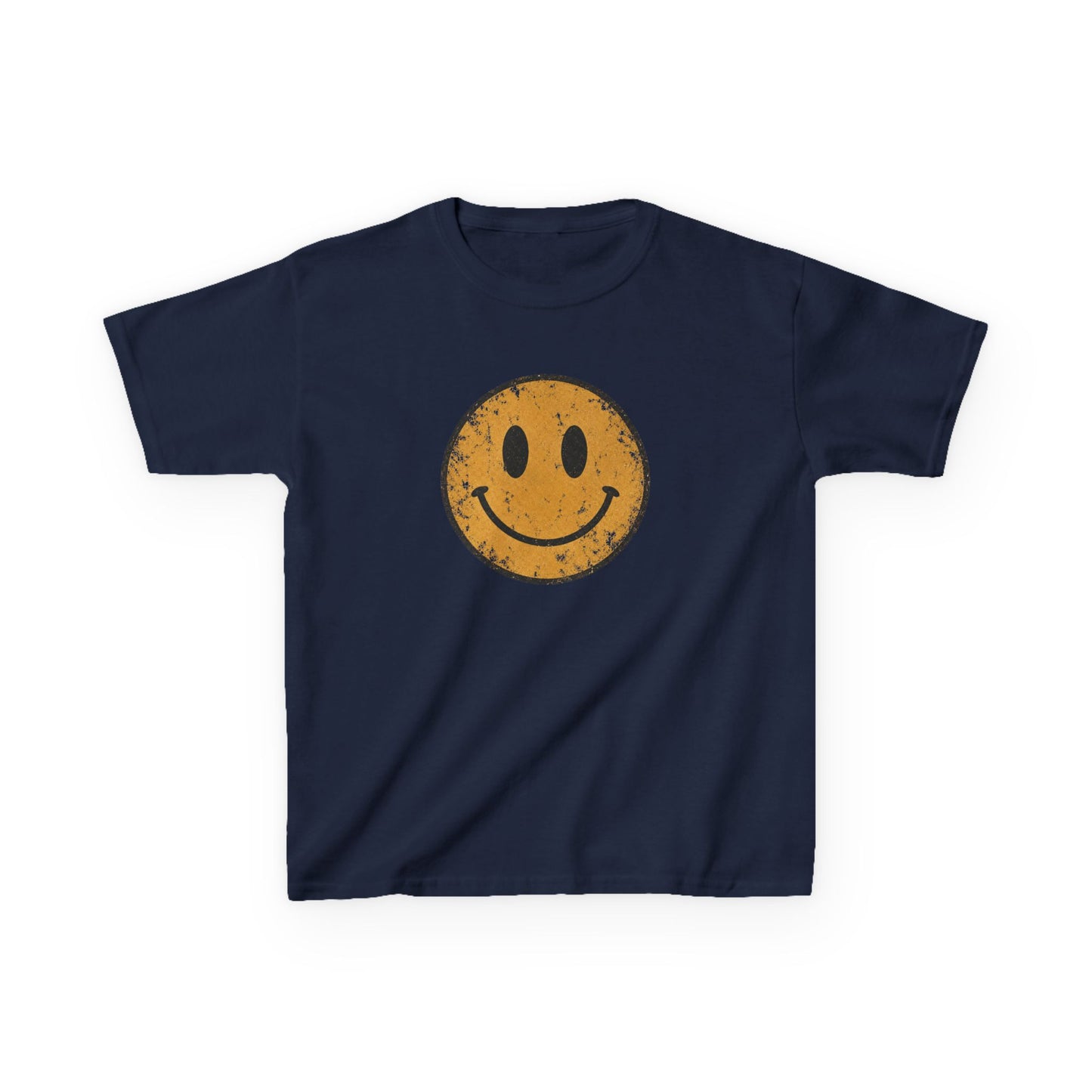 Vintage Smiley Face Kids T-Shirt | Retro Happy Face Toddler & Youth Graphic Tee
