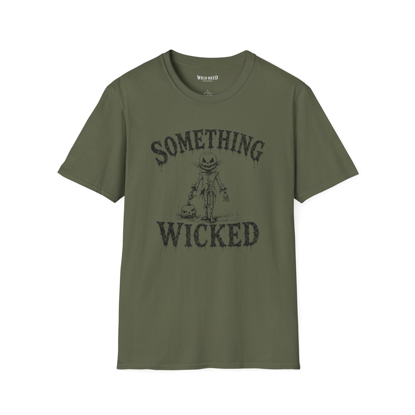 Something Wicked Scarecrow Halloween T-Shirt