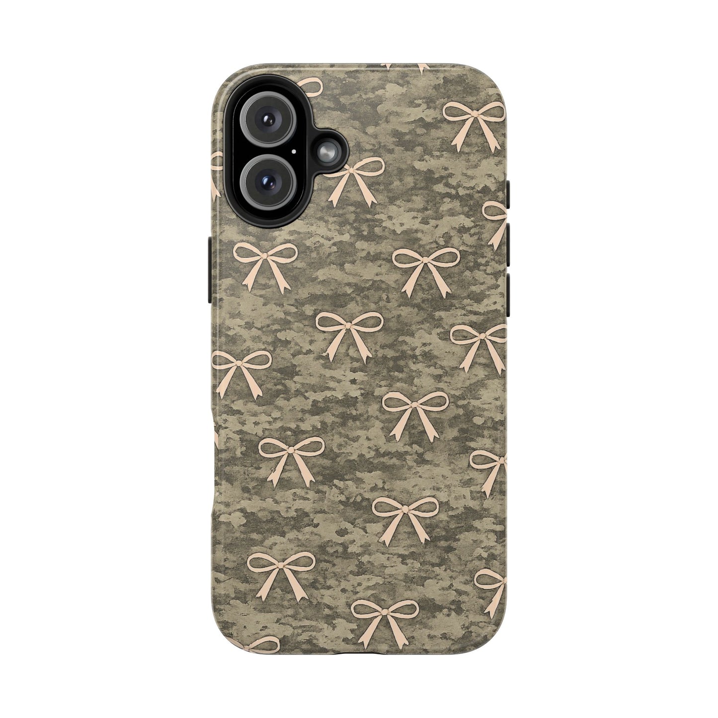 Camo Pink Bow Phone Case – Cute Western Aesthetic