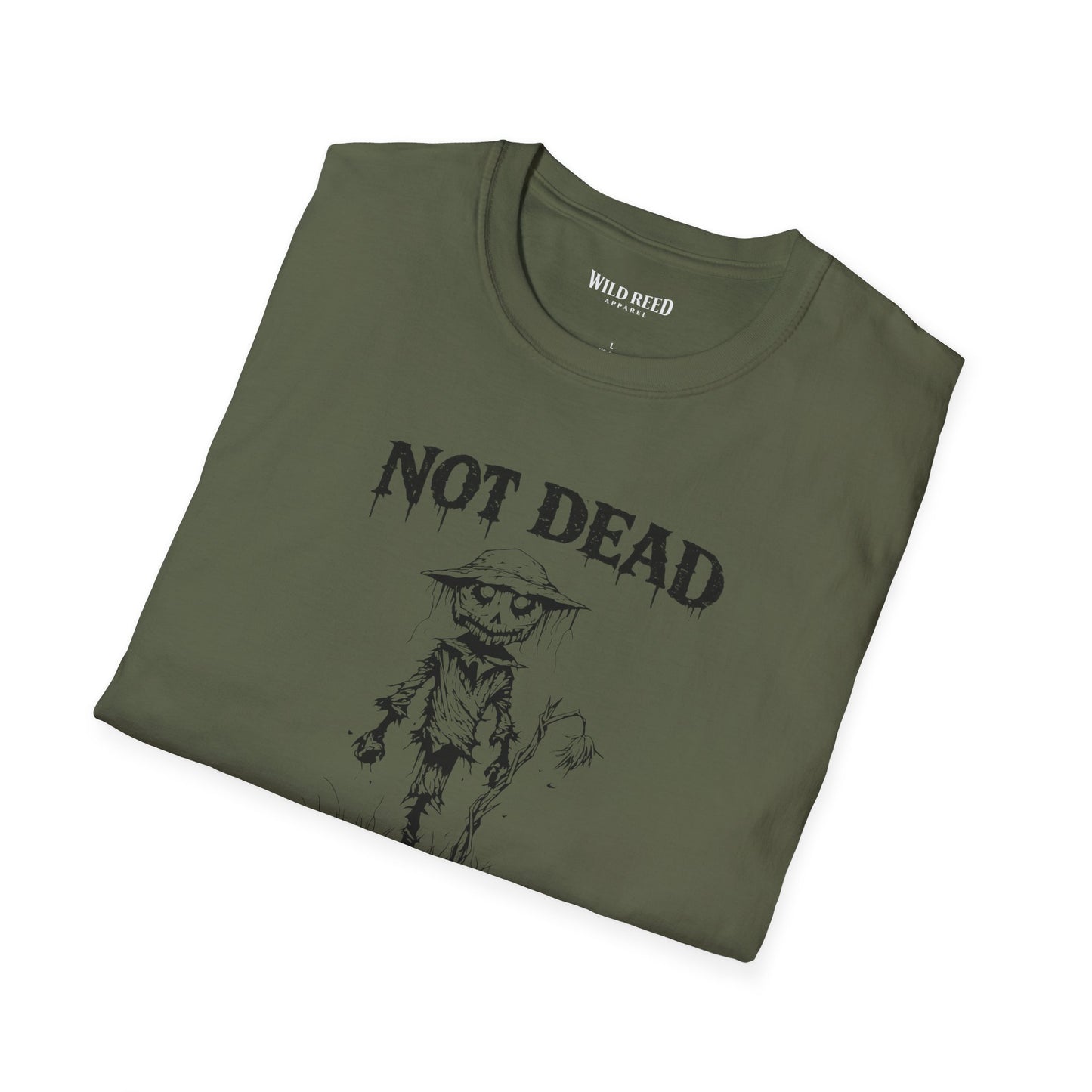Not Dead Yet Scarecrow Halloween T-Shirt