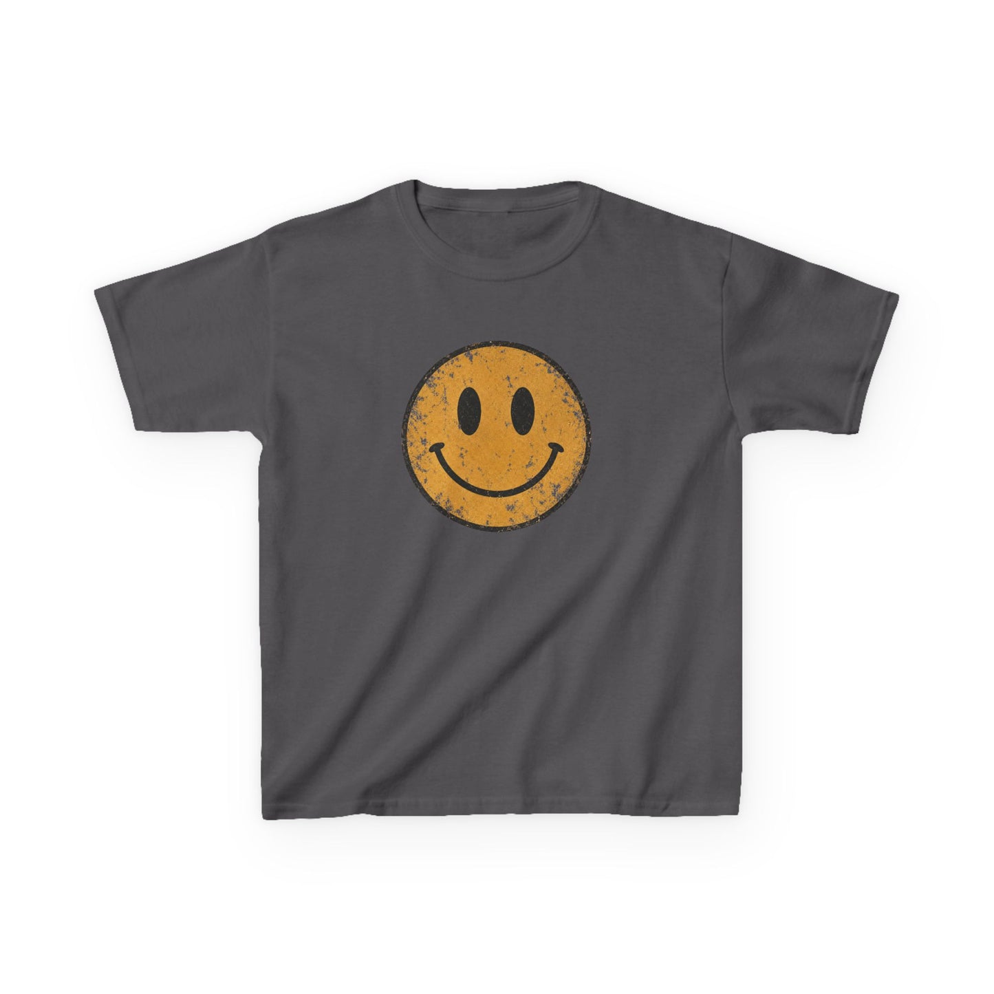Vintage Smiley Face Kids T-Shirt | Retro Happy Face Toddler & Youth Graphic Tee