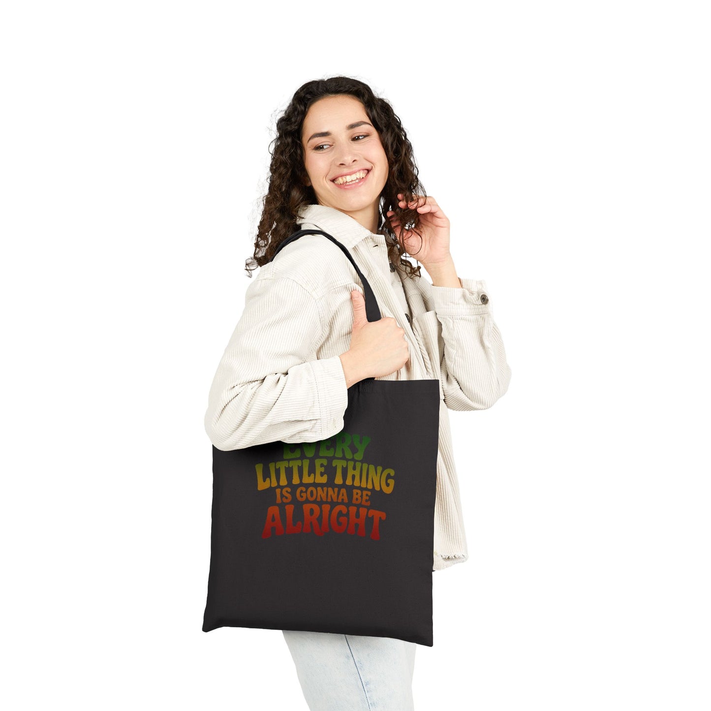 Every Little Thing Is Gonna Be Alright Canvas Tote Bag