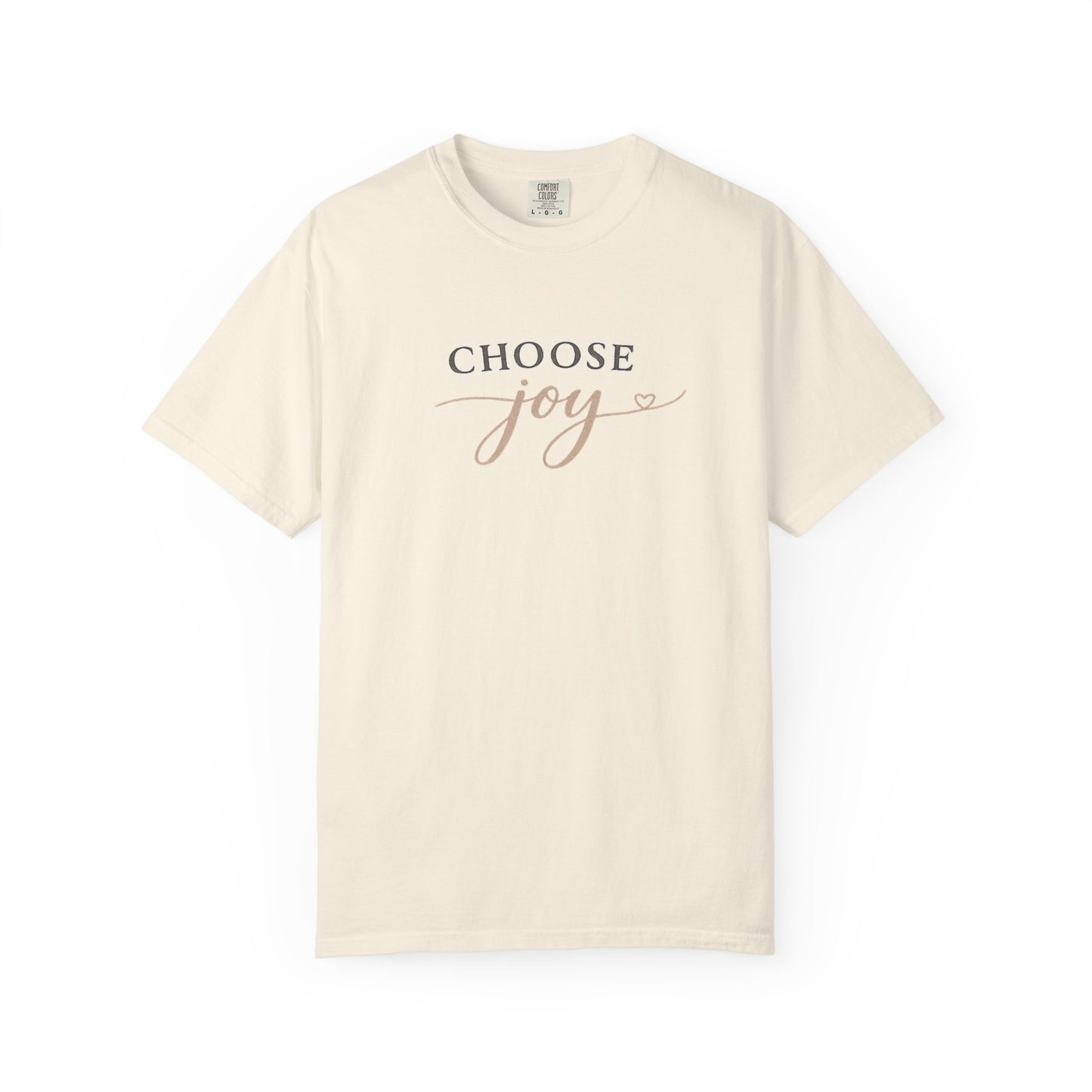 Choose Joy T-Shirt — Inspirational Minimalist Tee