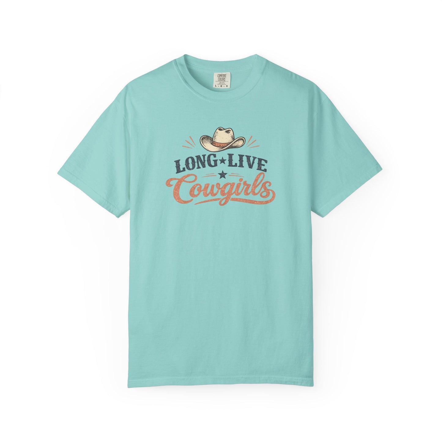 Long Live Cowgirls Vintage Western Graphic Tee | Distressed Country Shirt | Cowgirl Concert Tee | Wild Range Collection