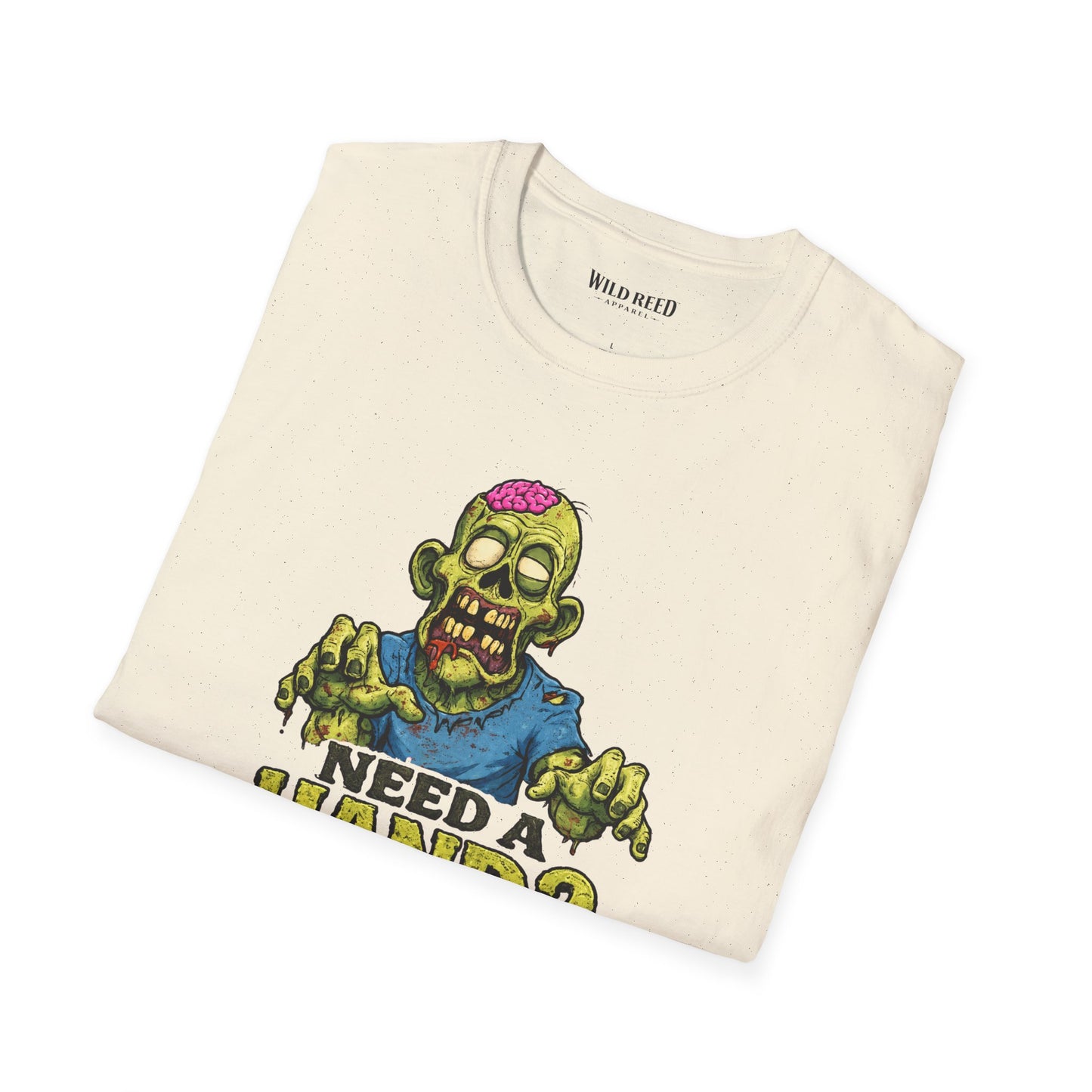 Need a Hand? Funny Zombie Graphic Tee