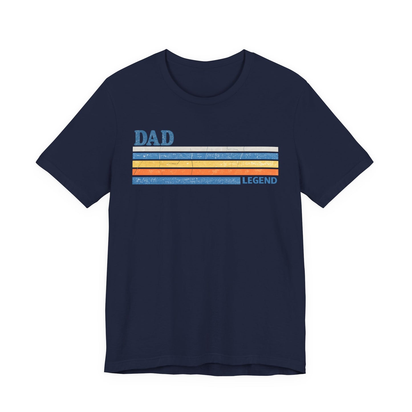 DAD Legend Vintage Graphic Tee | Retro Father's Day Shirt | Relaxed Fit Unisex T-Shirt