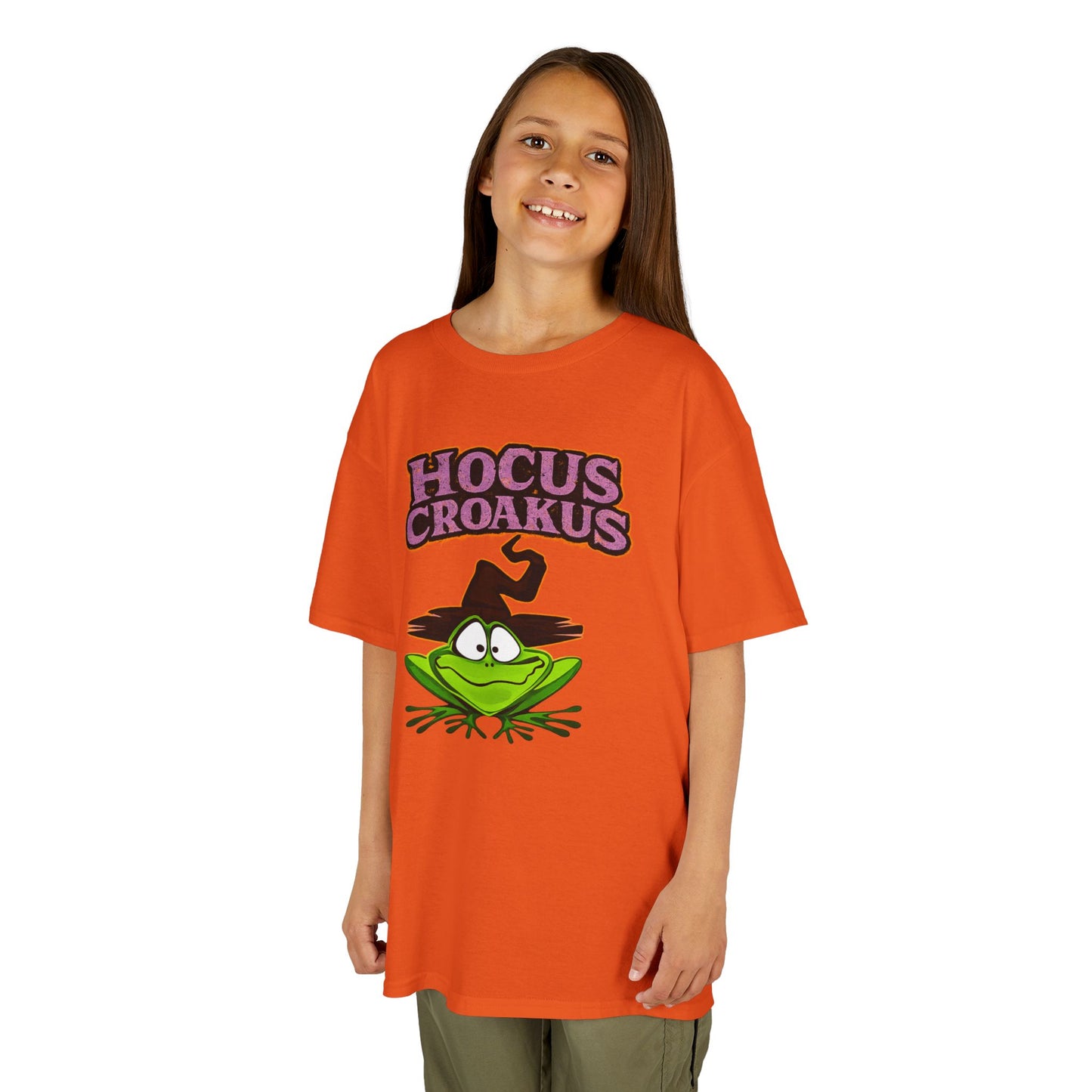 Hocus Croakus Frog Kids Halloween T-Shirt