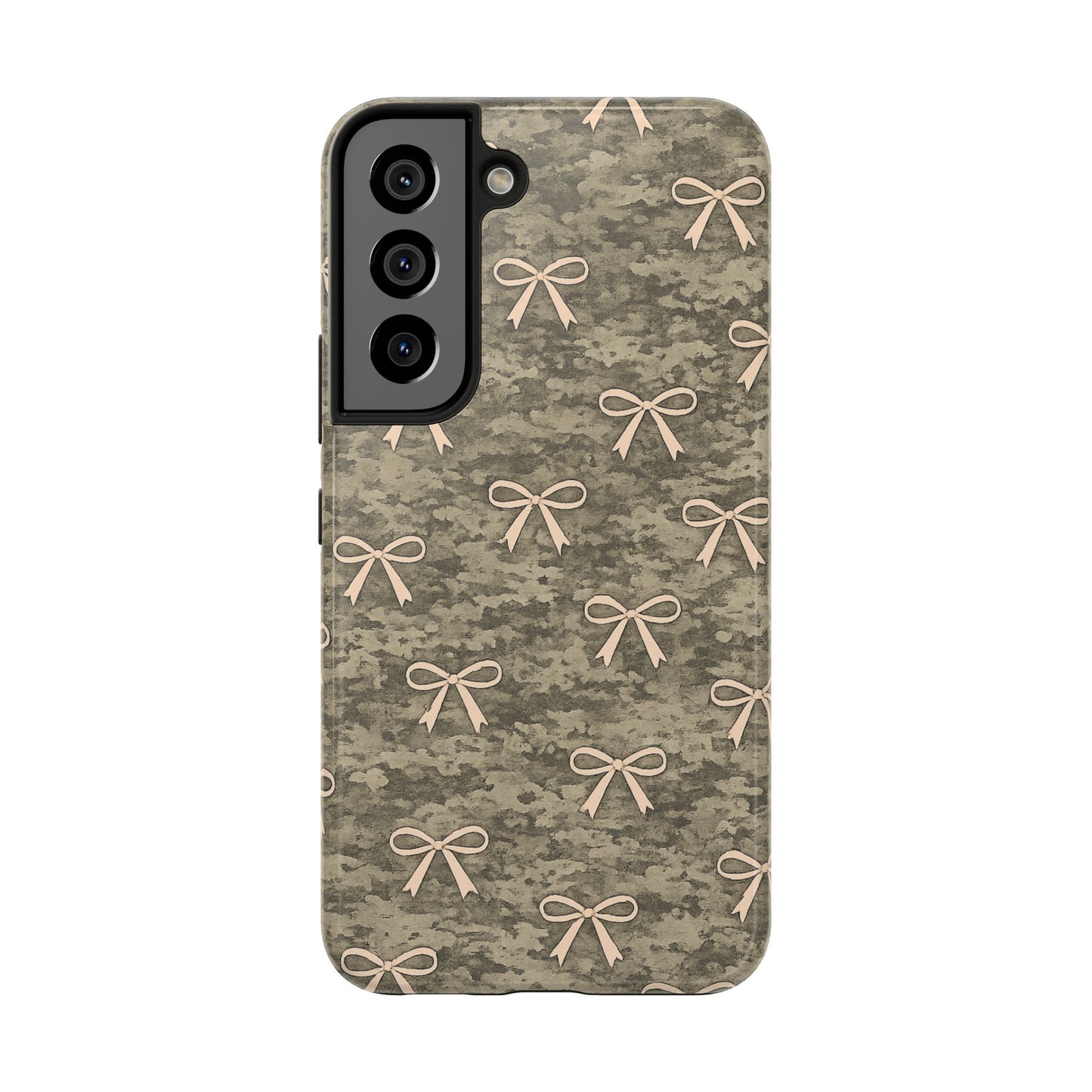 Camo Pink Bow Phone Case – Cute Western Aesthetic