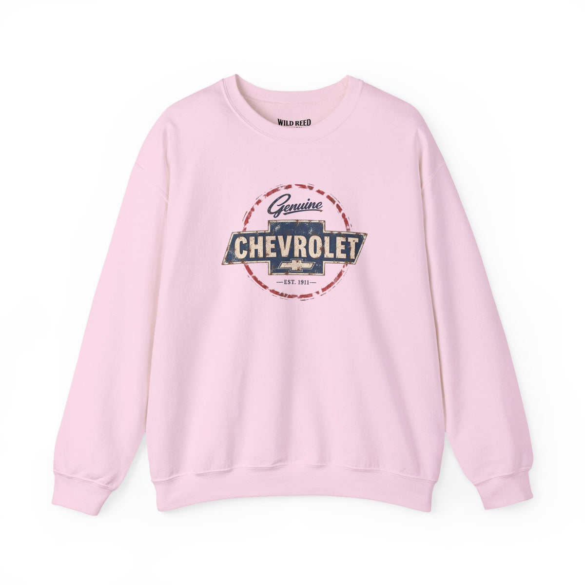 Vintage Genuine Chevrolet Crewneck Sweatshirt | Retro Classic Car Pullover
