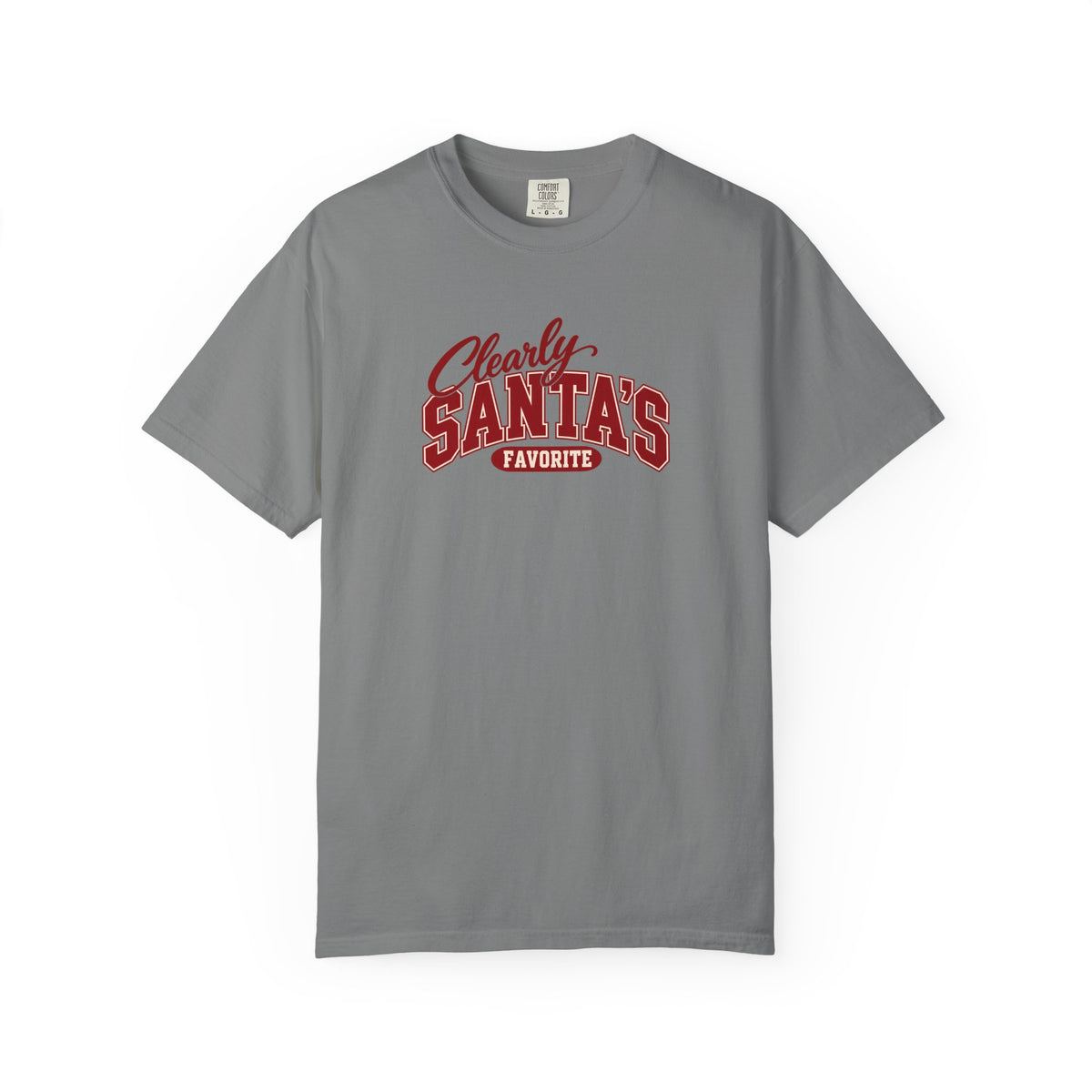 Clearly Santa’s Favorite Shirt | Comfort Colors Christmas Tee