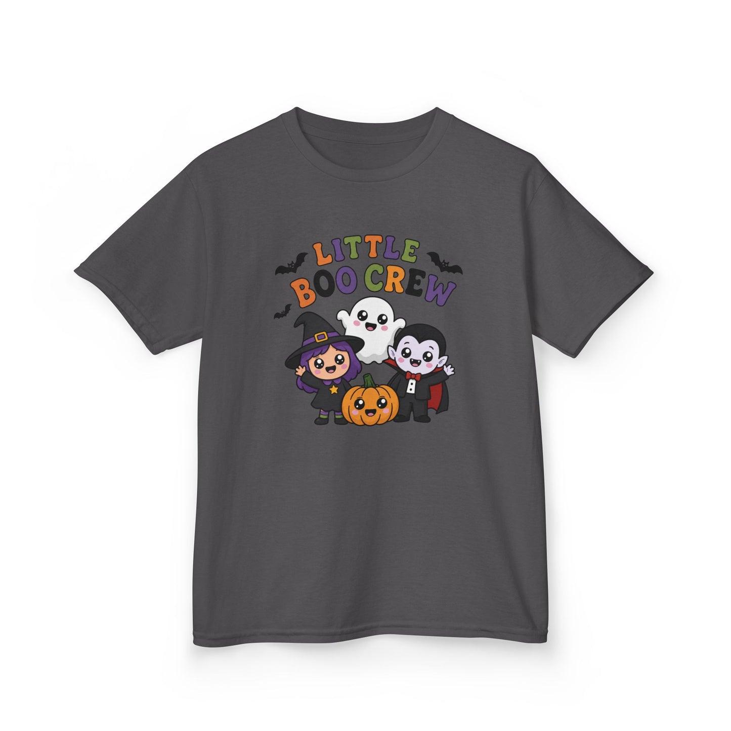 Little Boo Crew Kids T-Shirt | Cute Halloween Friends Youth Graphic Tee for Boys & Girls