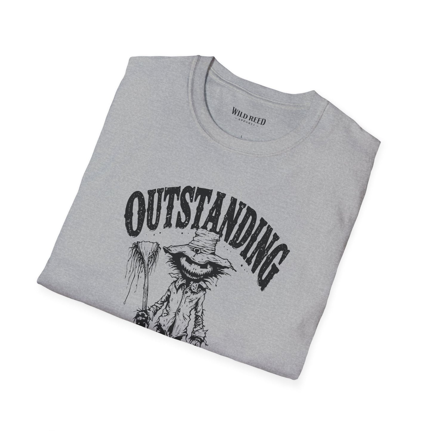 Outstanding in My Field Scarecrow Halloween T-Shirt
