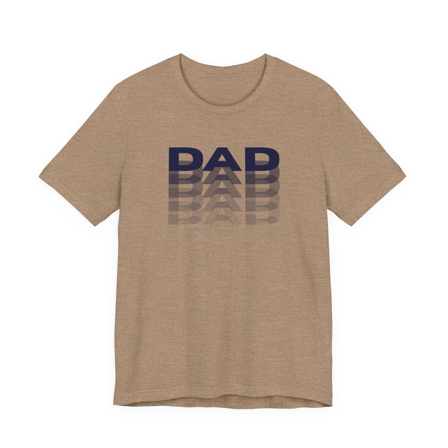 Retro Dad Gradient Graphic Tee | Minimalist Father Shirt | Wild Reed Apparel