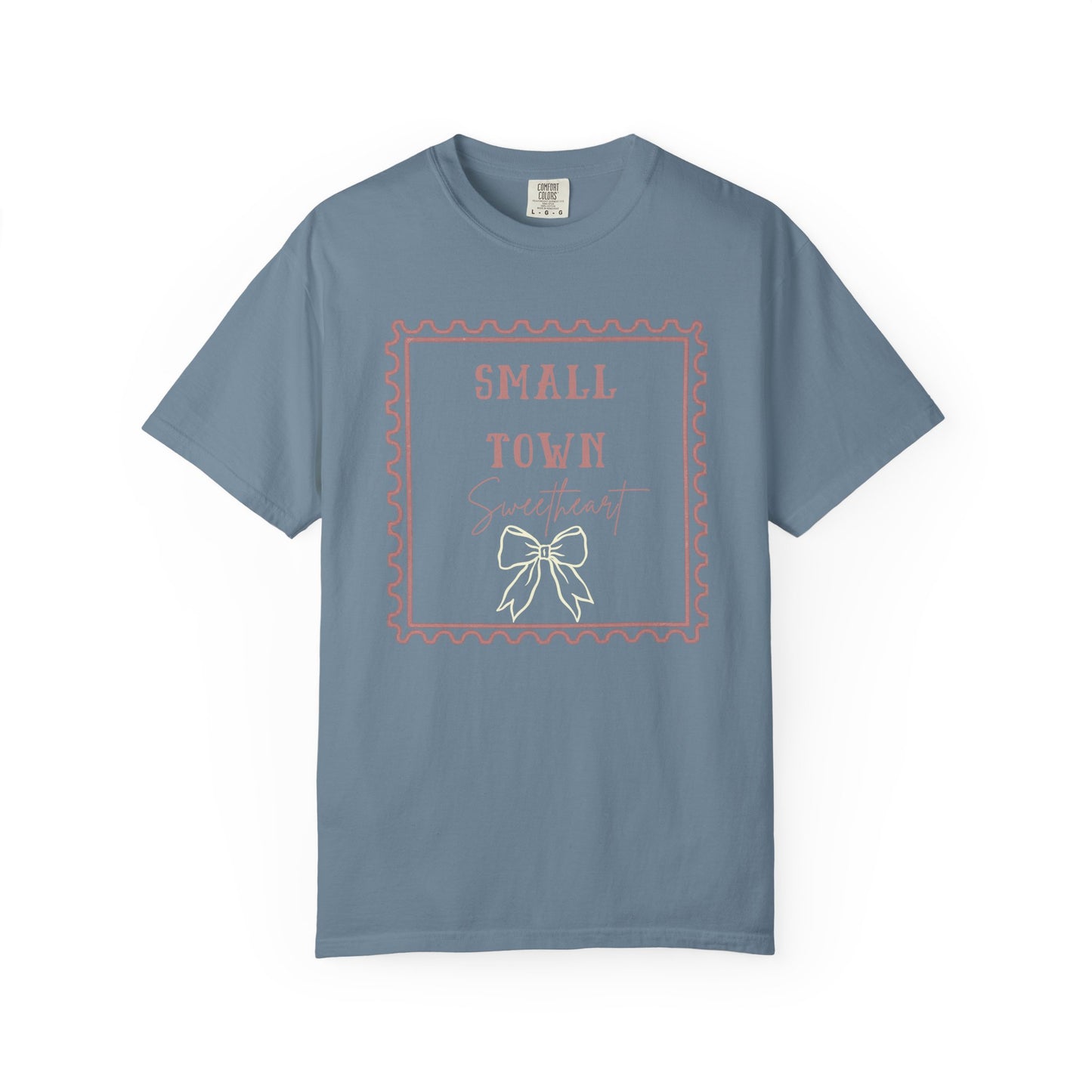 Small Town Sweetheart Shirt | Western Bow Graphic Tee | Country Girl Shirt | Cute Southern Tee | Comfort Colors Shirt | Wild Reed Apparel