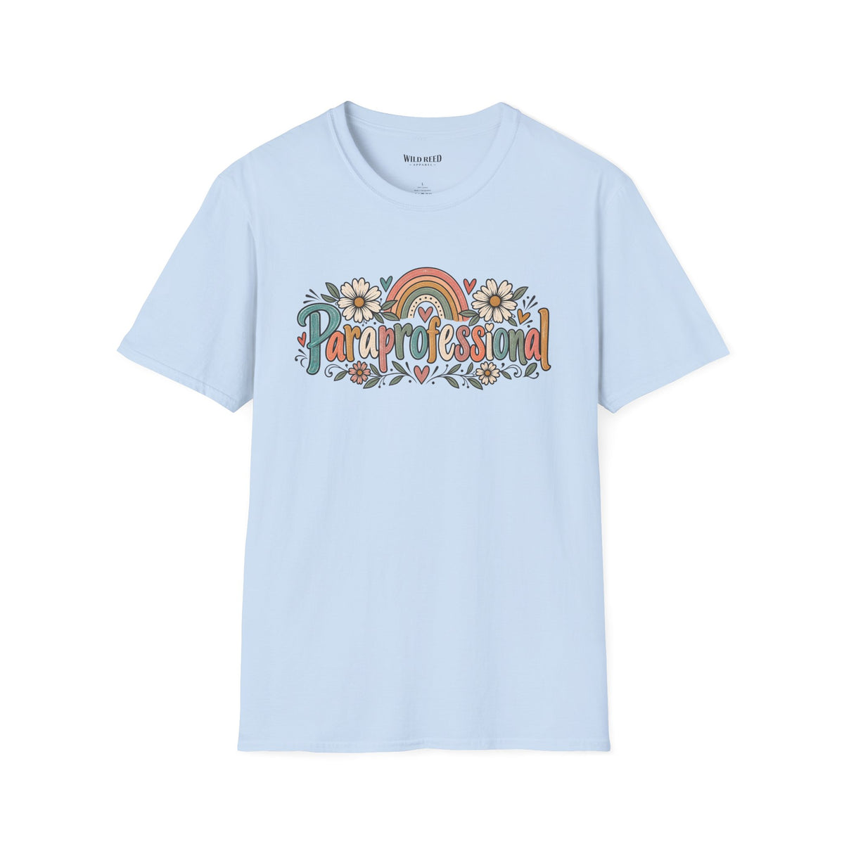 Paraprofessional Boho Graphic Tee | Paraeducator School Staff Shirt