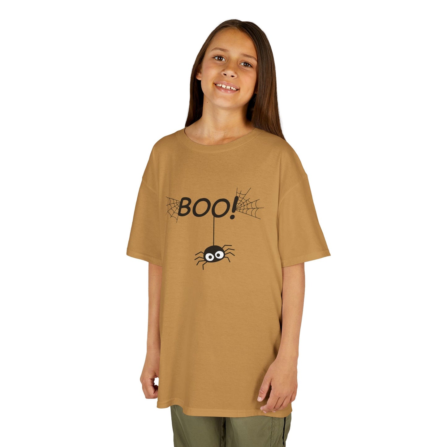 BOO Spider Kids Halloween T-Shirt