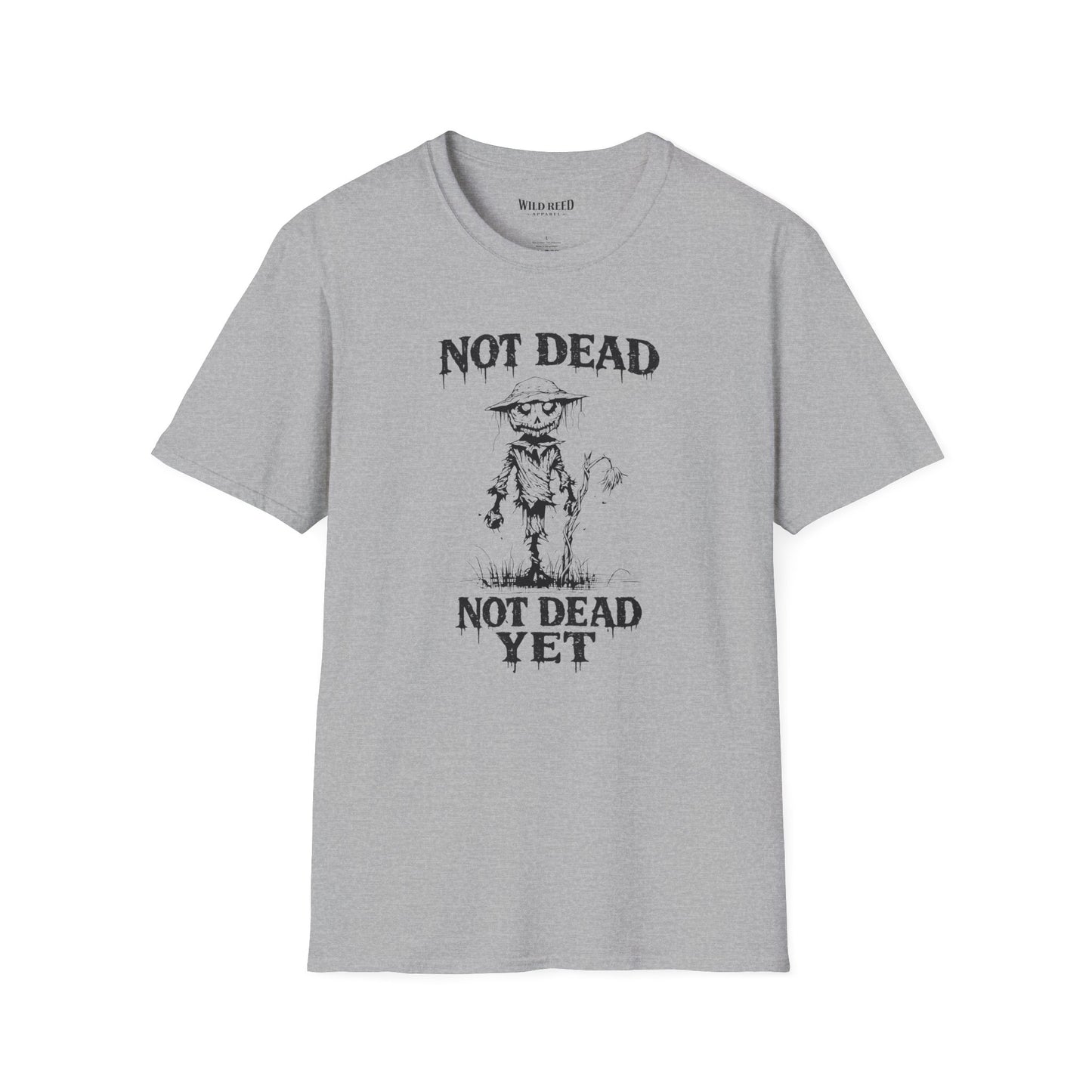 Not Dead Yet Scarecrow Halloween T-Shirt