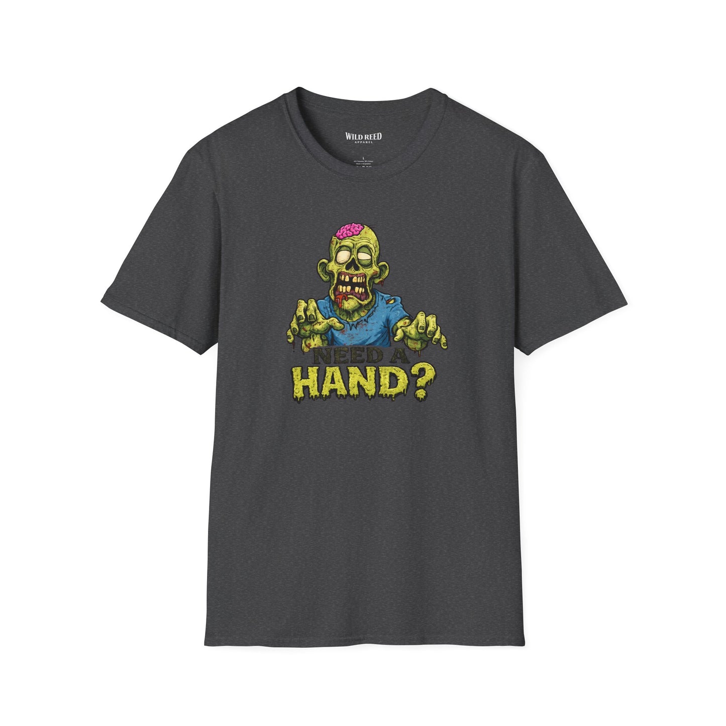 Need a Hand? Funny Zombie Graphic Tee