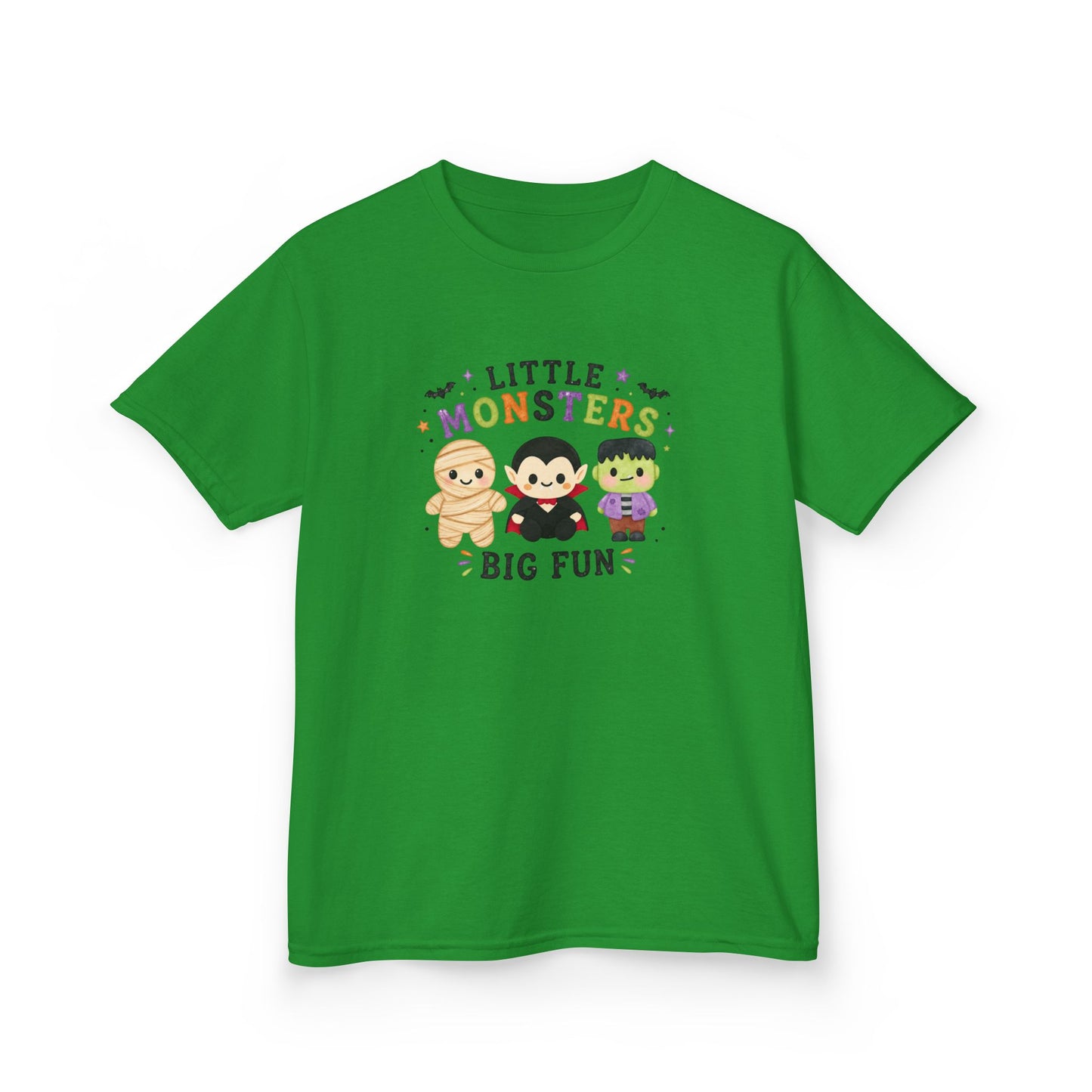 Little Monster Big Fun Kids Halloween T-Shirt