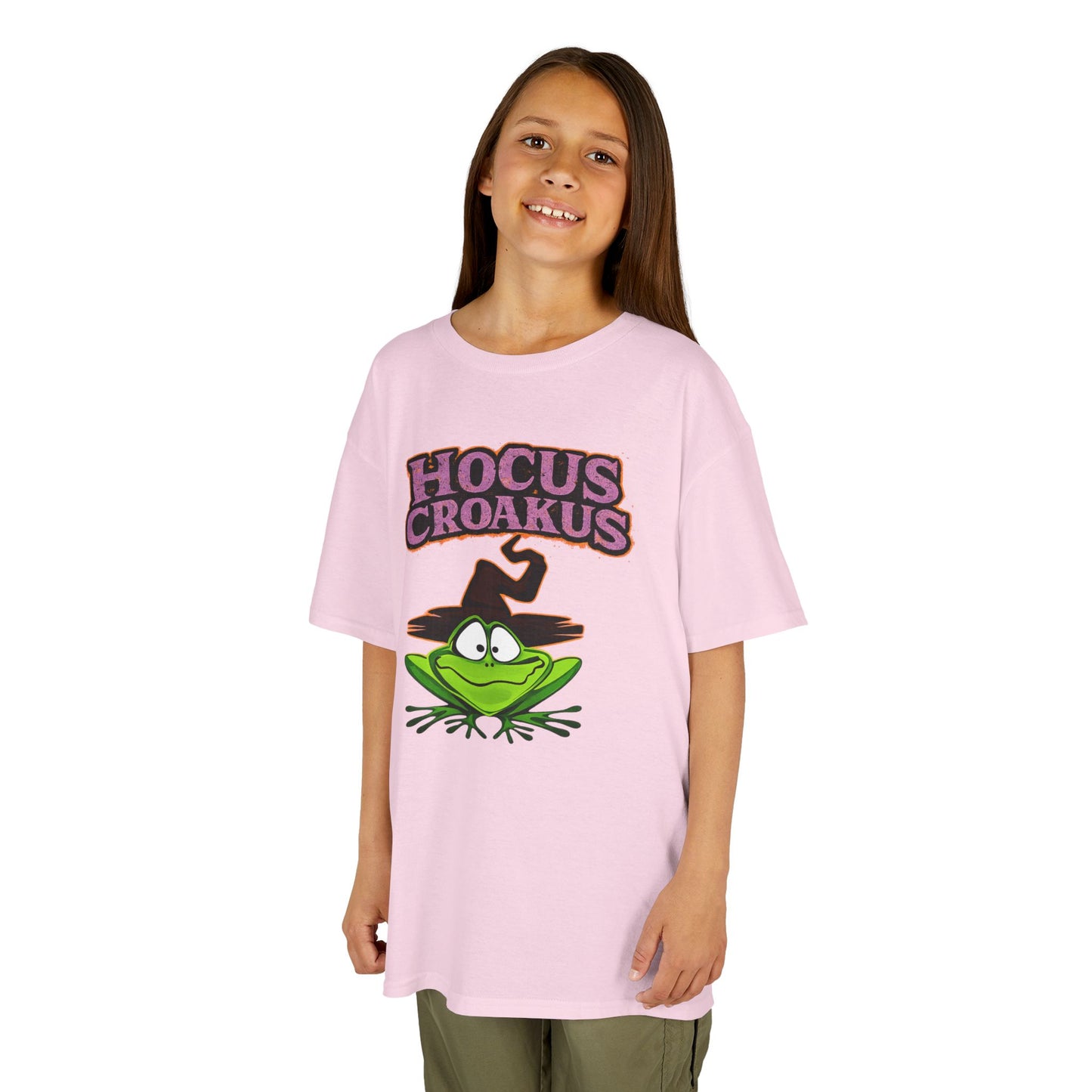 Hocus Croakus Frog Kids Halloween T-Shirt