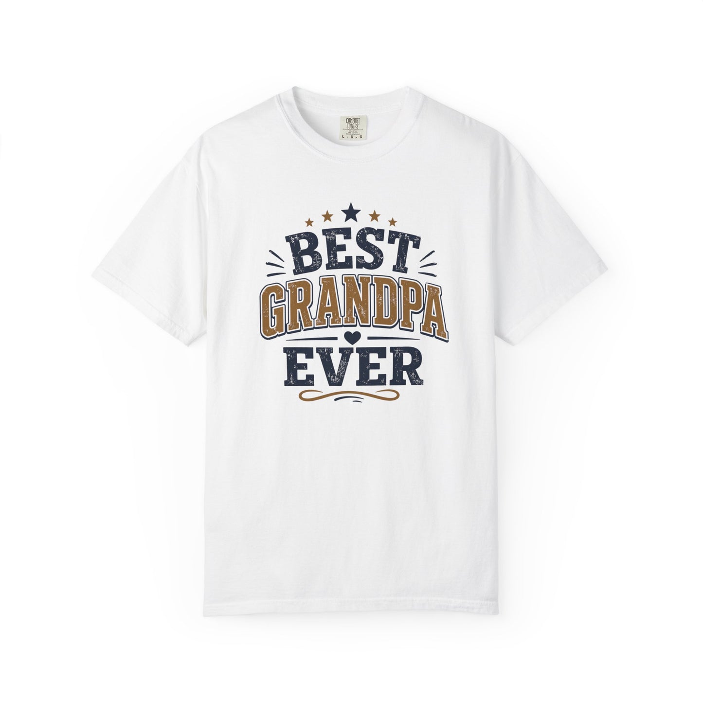 Vintage Best Grandpa Ever Shirt, Grandpa Gift Tee, Father’s Day Grandpa Shirt, Retro Grandpa Graphic Tee