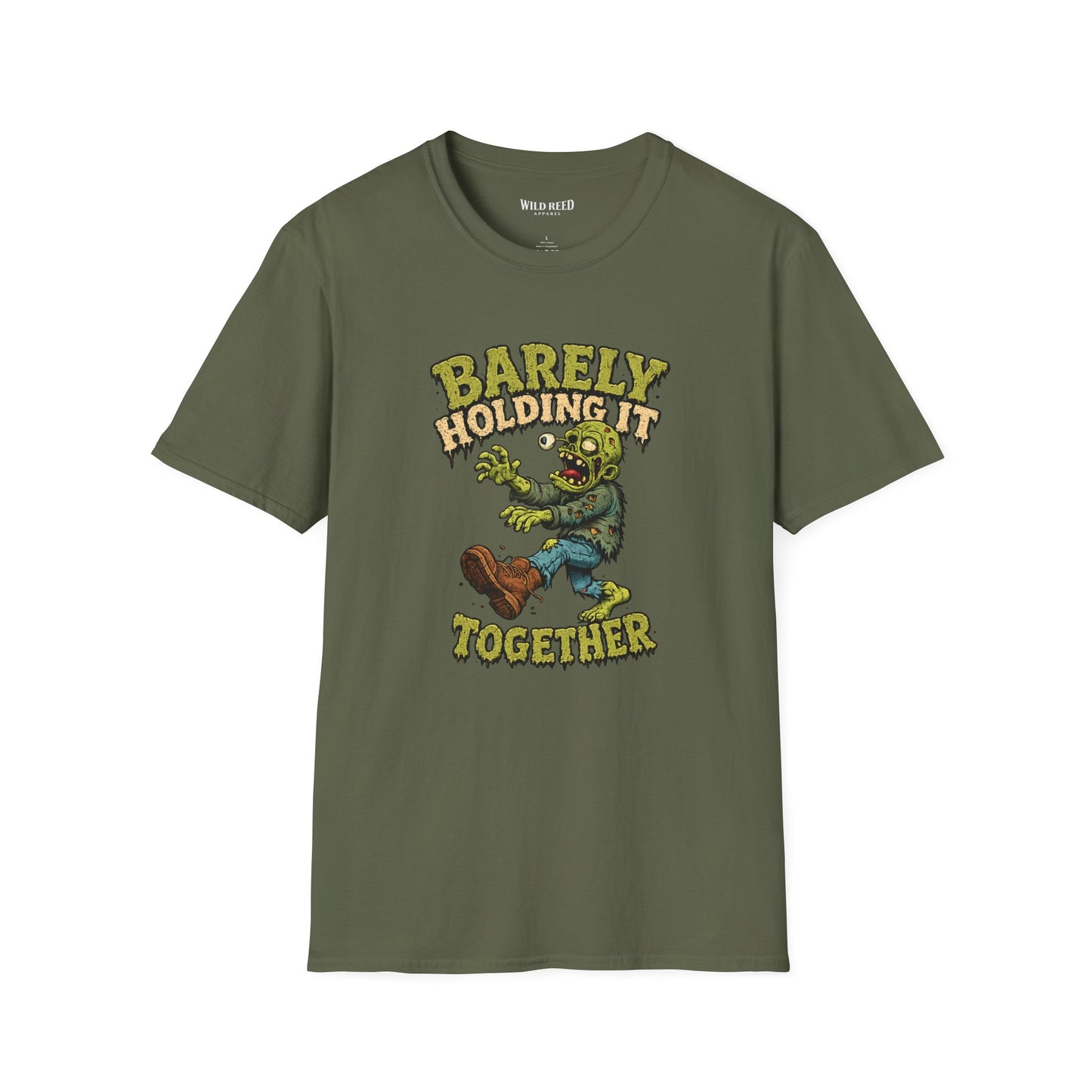 Barely Holding It Together Zombie Graphic Tee