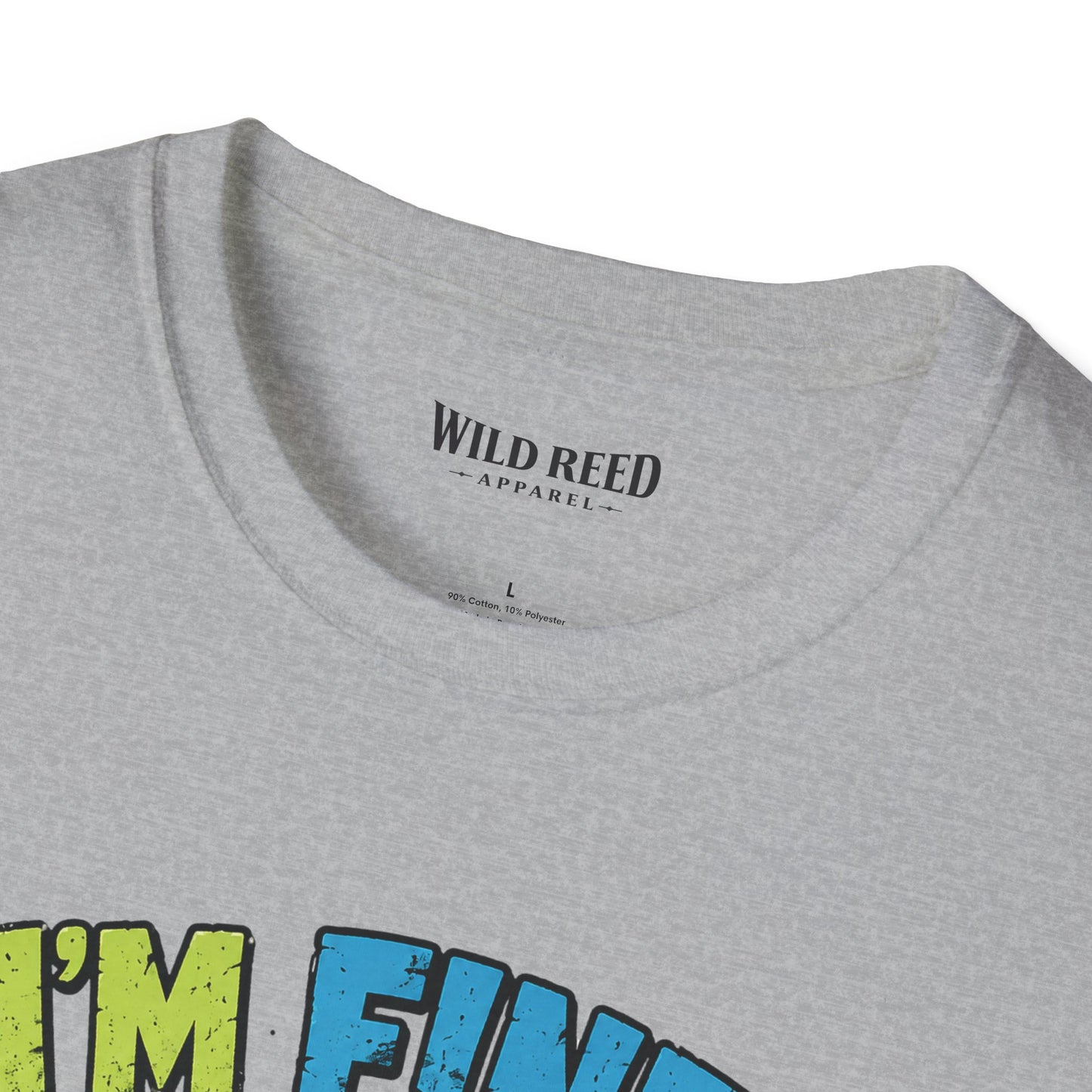 I’m Fine Really Funny Zombie Graphic Tee