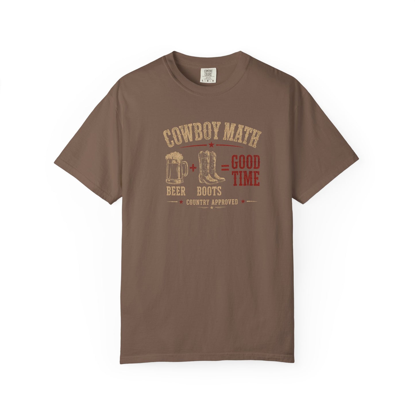 Cowboy Math Shirt – Funny Western Graphic Tee, Country Humor Shirt, Rodeo Style Tee, Unisex Western Apparel