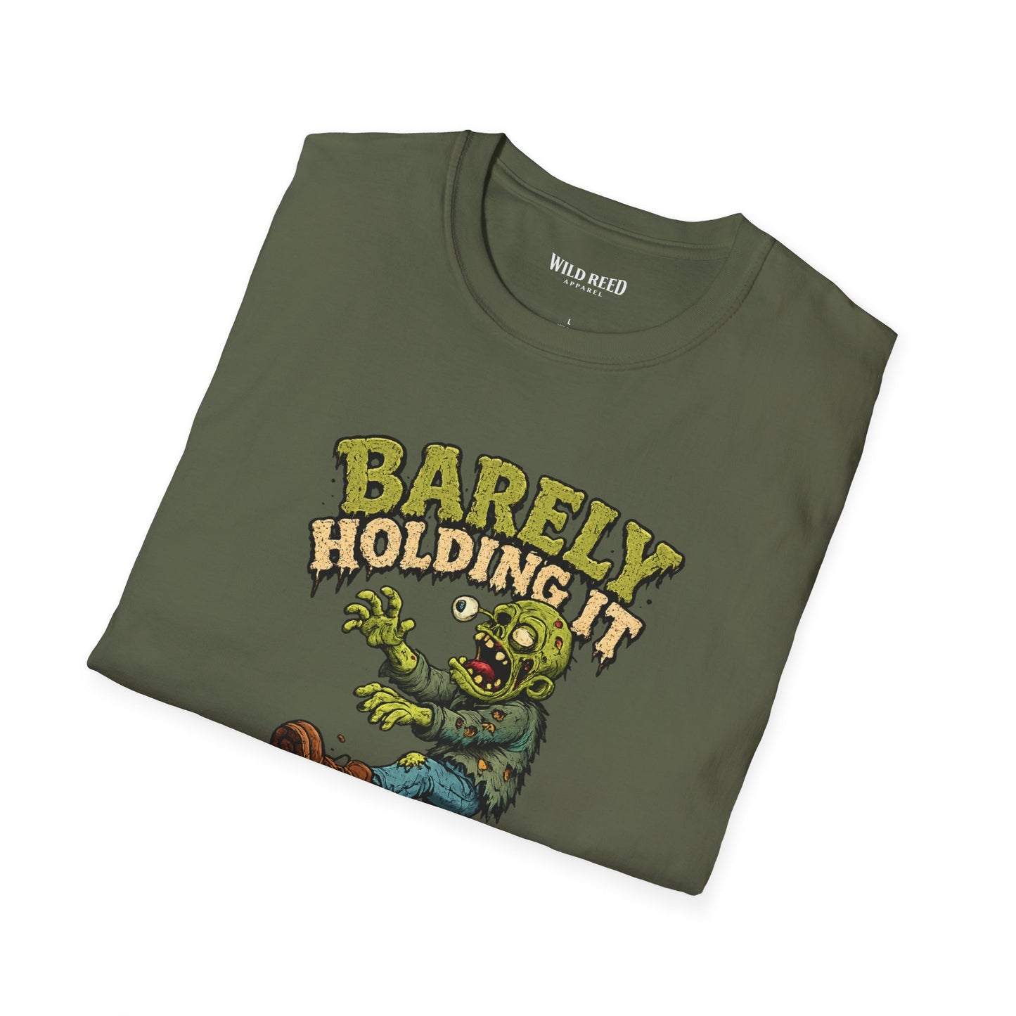 Barely Holding It Together Zombie Graphic Tee