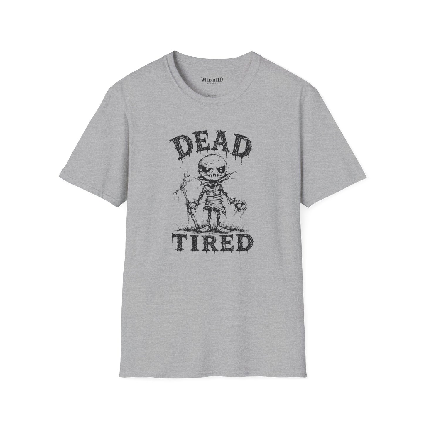Dead Tired Scarecrow Halloween T-Shirt