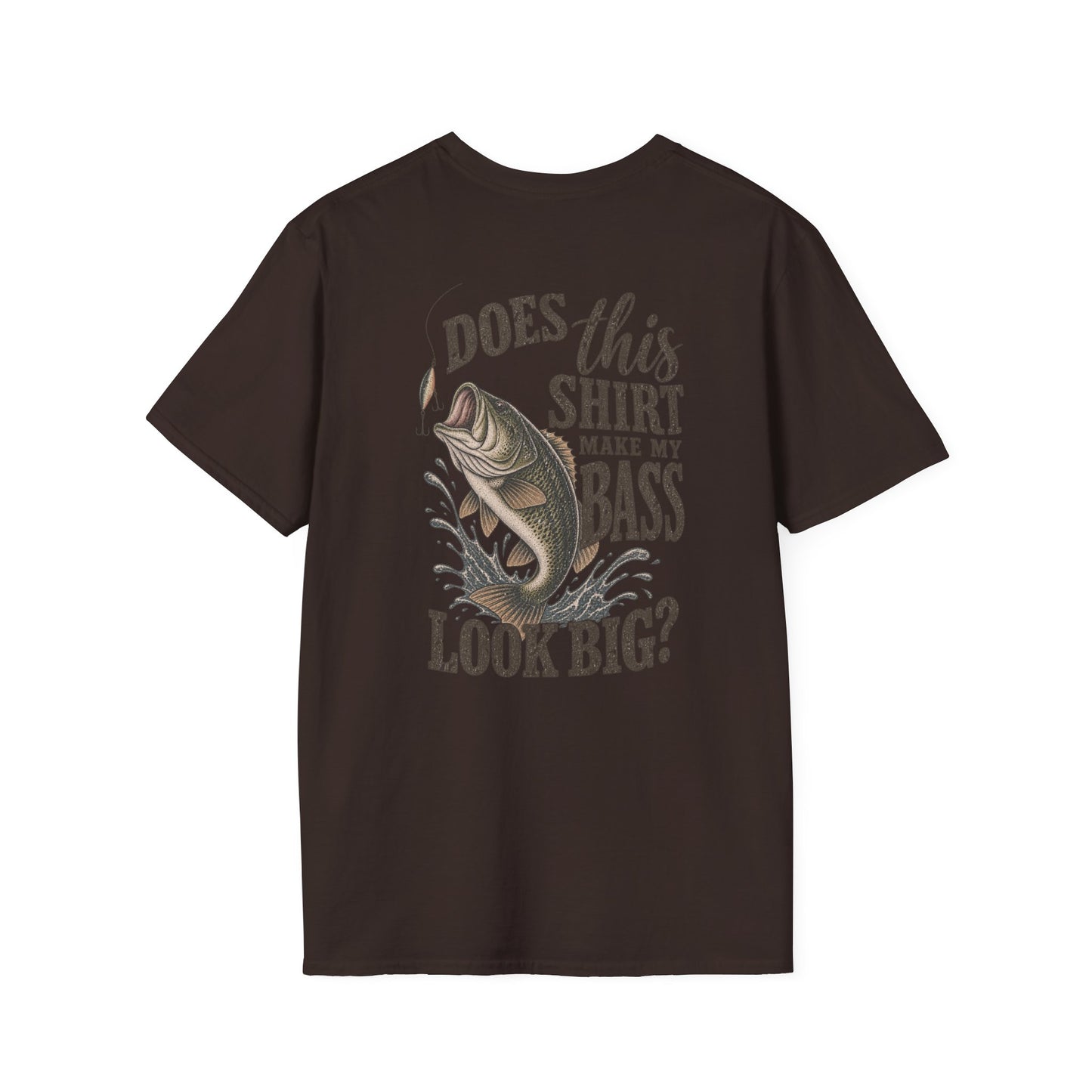 Does This Shirt Make My Bass Look Big? Fishing Tee