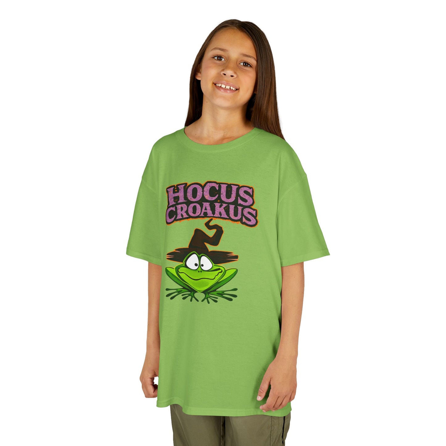 Hocus Croakus Frog Kids Halloween T-Shirt
