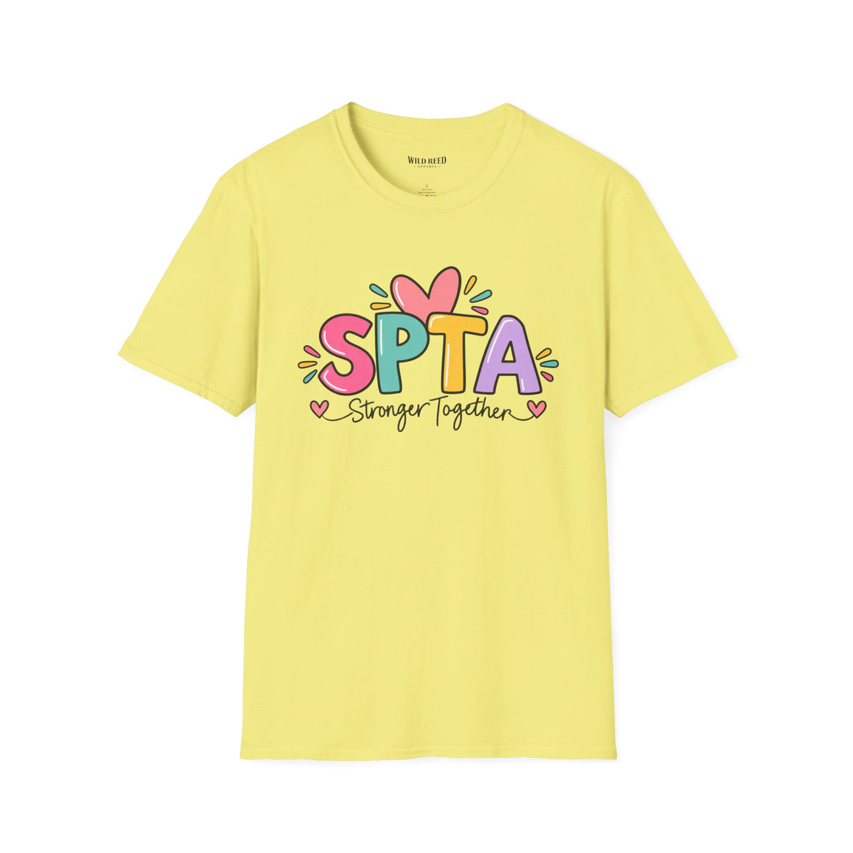 SPTA Stronger Together Graphic Tee | School Support Staff Shirt