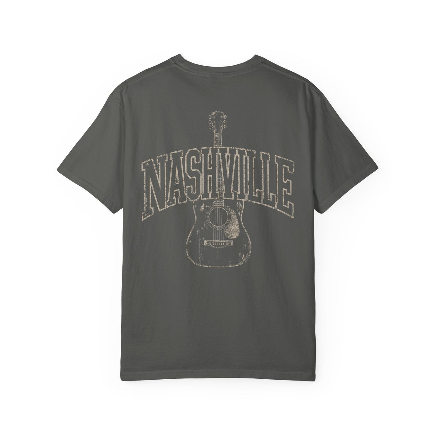 Nashville Guitar Graphic Tee | Vintage Country Music Shirt