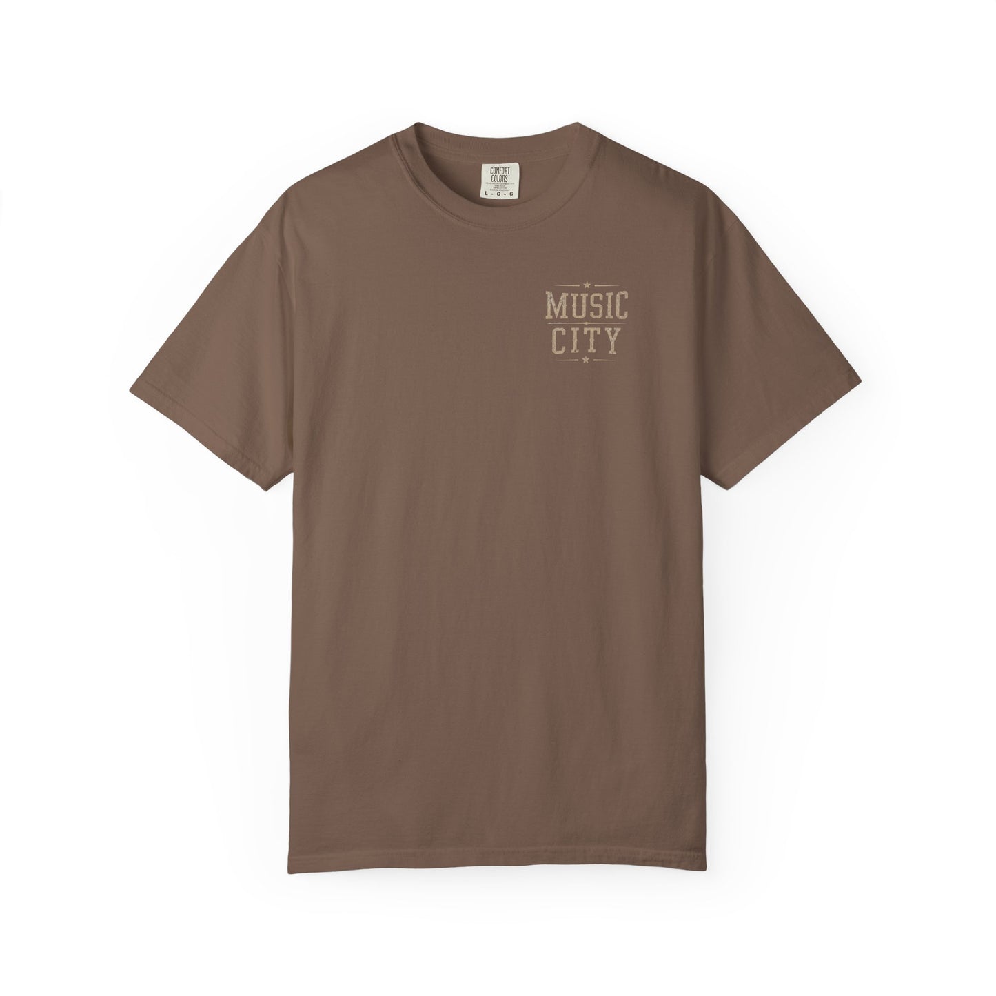 Nashville Guitar Graphic Tee | Vintage Country Music Shirt